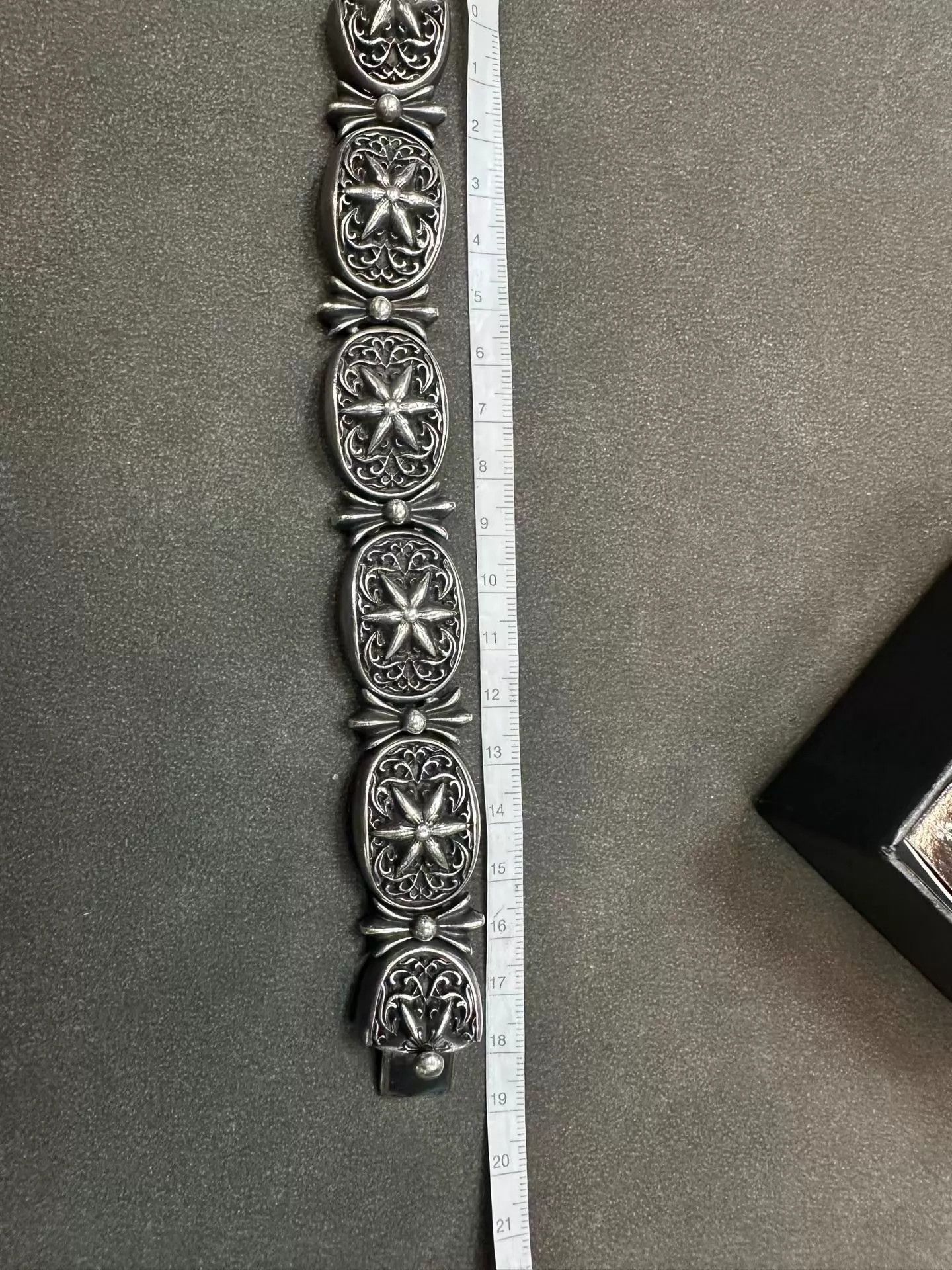 Chrome Hearts Chrome Hearts Men's Hexagram Vine Bracelet 18cm Size ONE SIZE - 2 Thumbnail