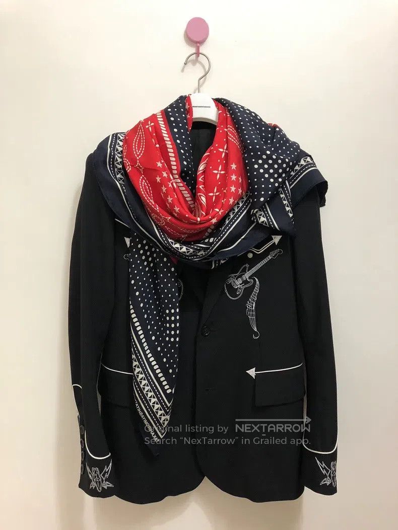 Takahiromiyashita The Soloist. Takahiromiyashita The Soloist. Full silk scarf Size ONE SIZE - 4 Thumbnail