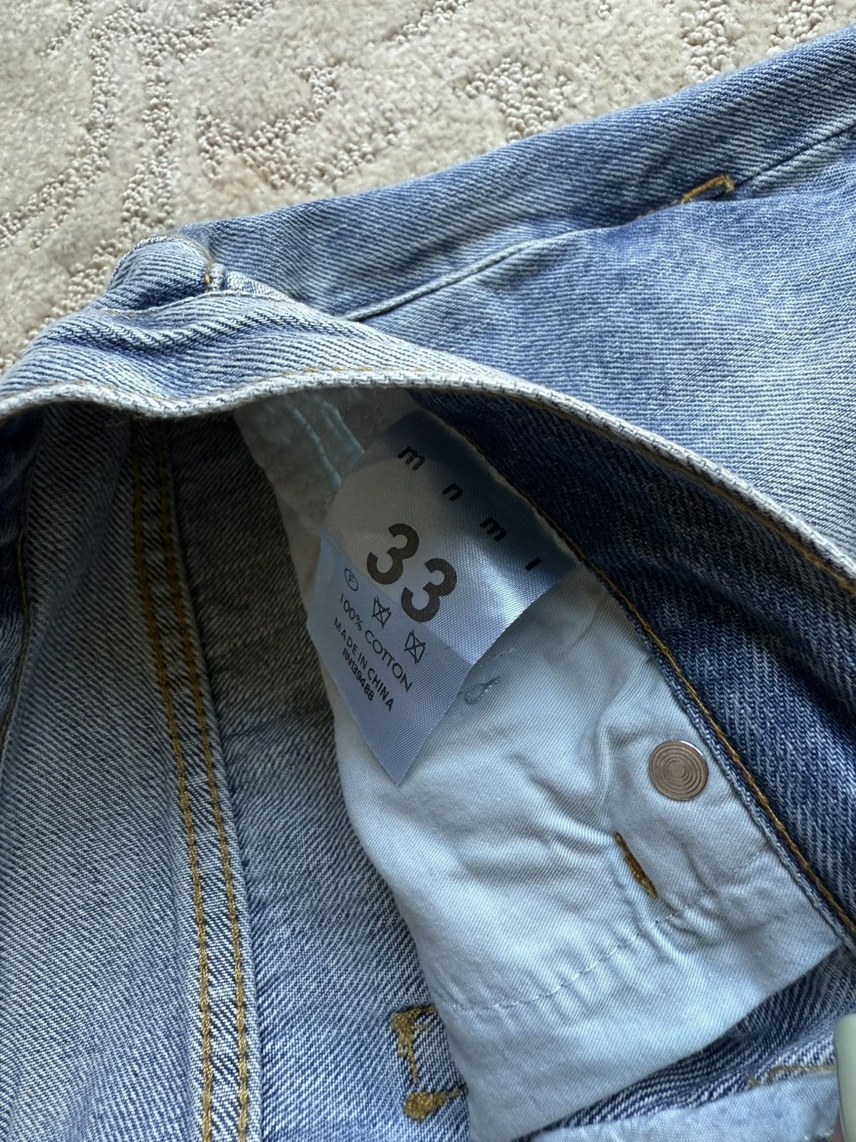 MNML MNML Men’s Jeans Size US 33 - 3 Thumbnail