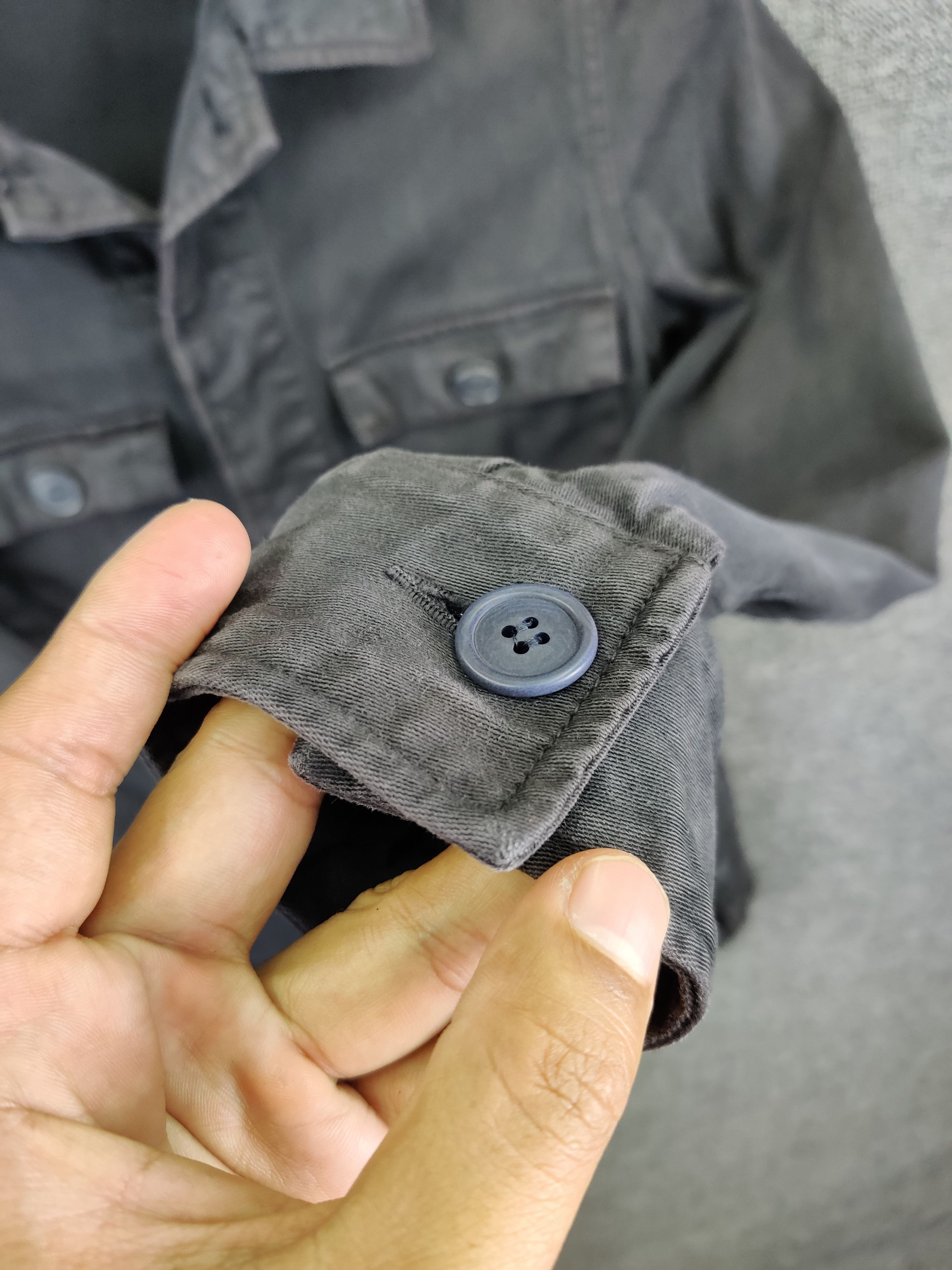 A.P.C. Vintage 90s A.P.C Hiver 2005 Utility Jacket Size US S / EU 44-46 / 1 - 13 Thumbnail