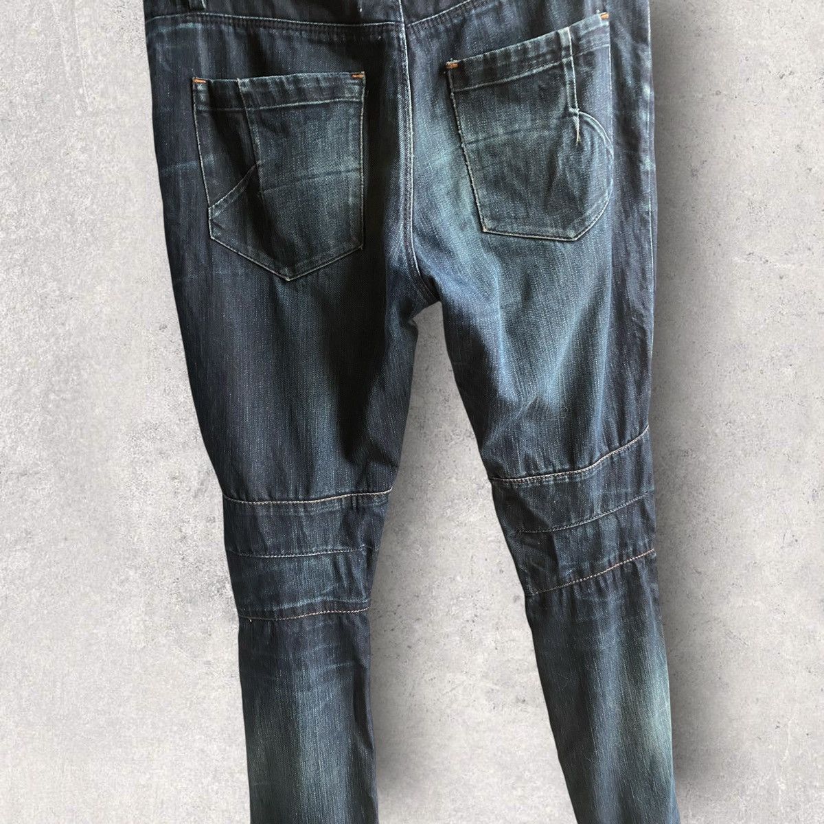 Raf Simons Raf By Raf Simons Denim Biker Jeans Size US 32 / EU 48 - 7 Thumbnail