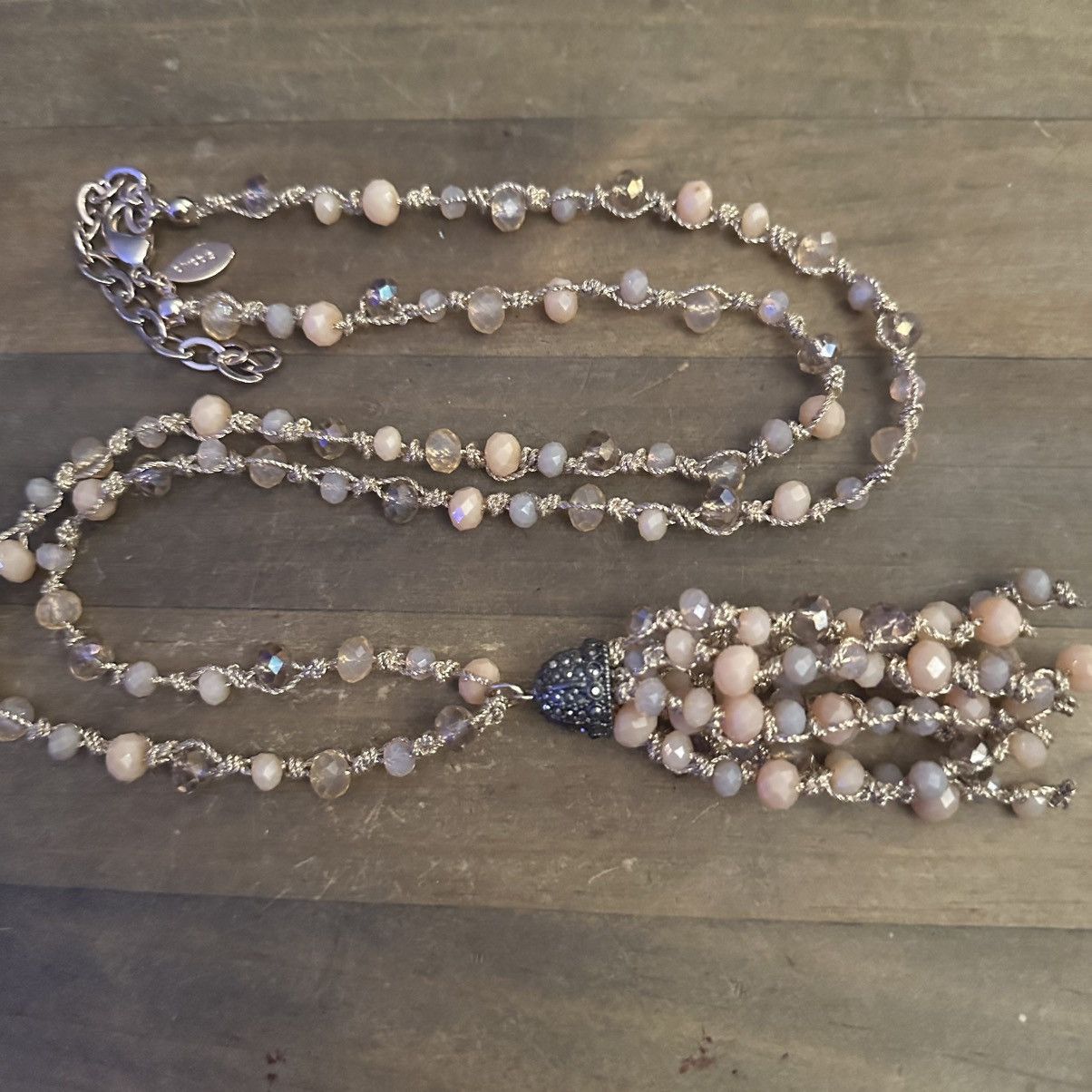 Chicos Chico’s long bead tassel necklace Size ONE SIZE - 2 Thumbnail
