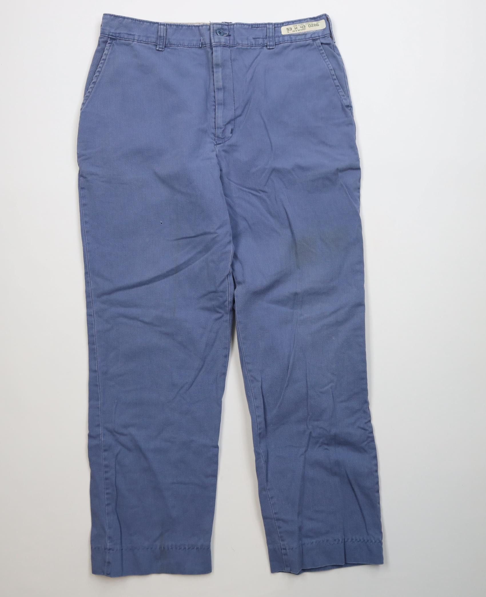 Vintage Vintage 80s Streetwear Wide Leg Workwear Mechanic Pants USA Size US 34 / EU 50 - 1 Thumbnail