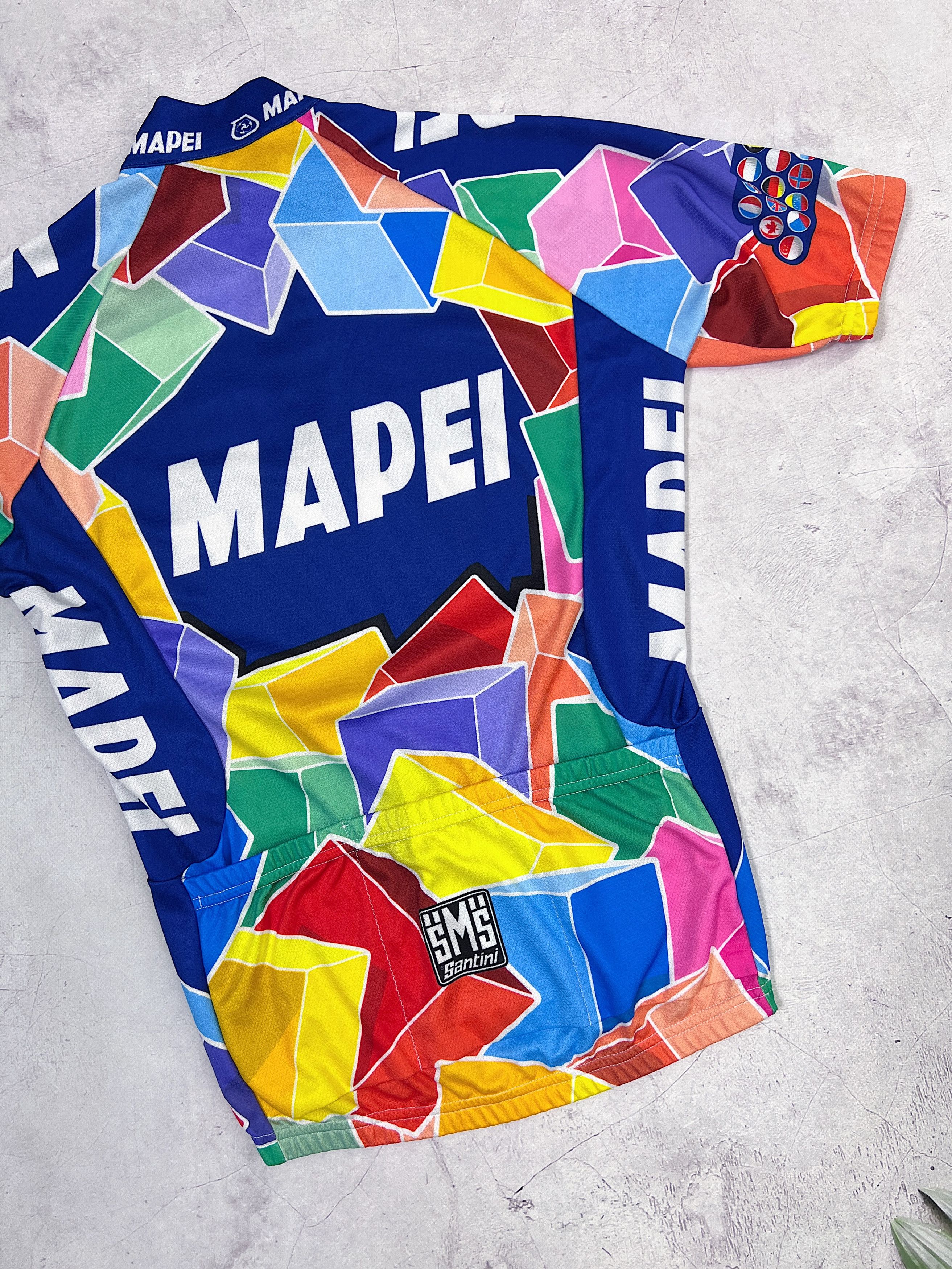 Sports Specialties Santini Mapei Cycling Jersey Italy Size US S / EU 44-46 / 1 - 12 Thumbnail