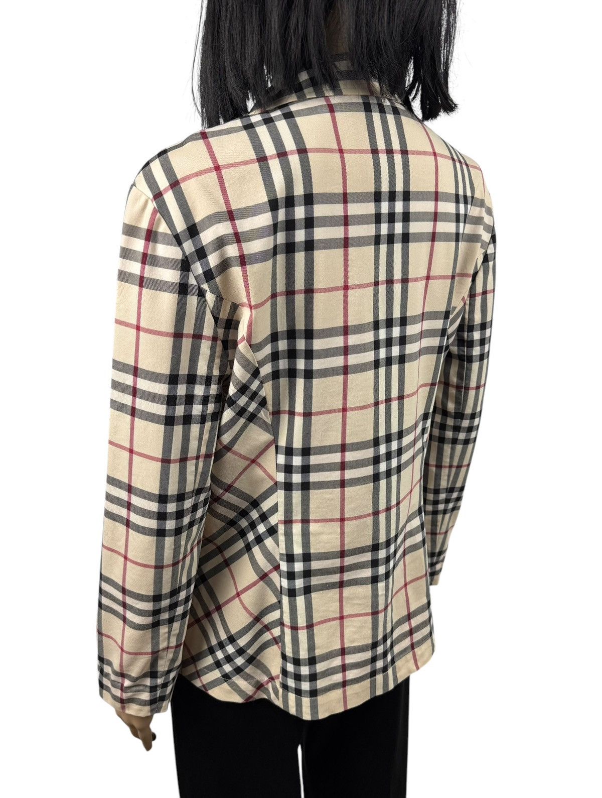 Burberry × Vintage Burberry London Full Check Jacket Vintage made in Hong Kong Size M / US 6-8 / IT 42-44 - 6 Thumbnail
