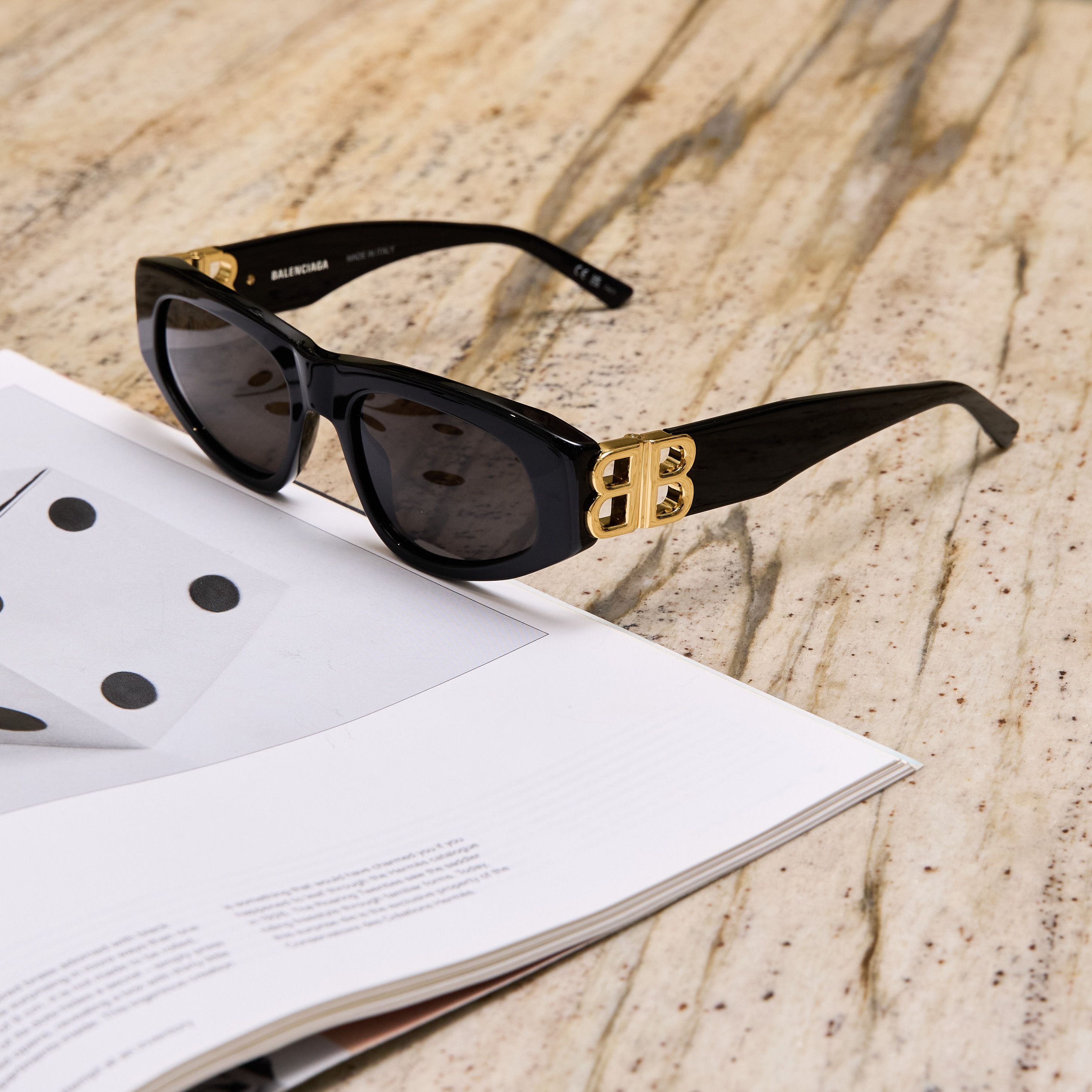 Balenciaga BALENCIAGA Dynasty D-Frame Sunglasses Size ONE SIZE - 1 Thumbnail