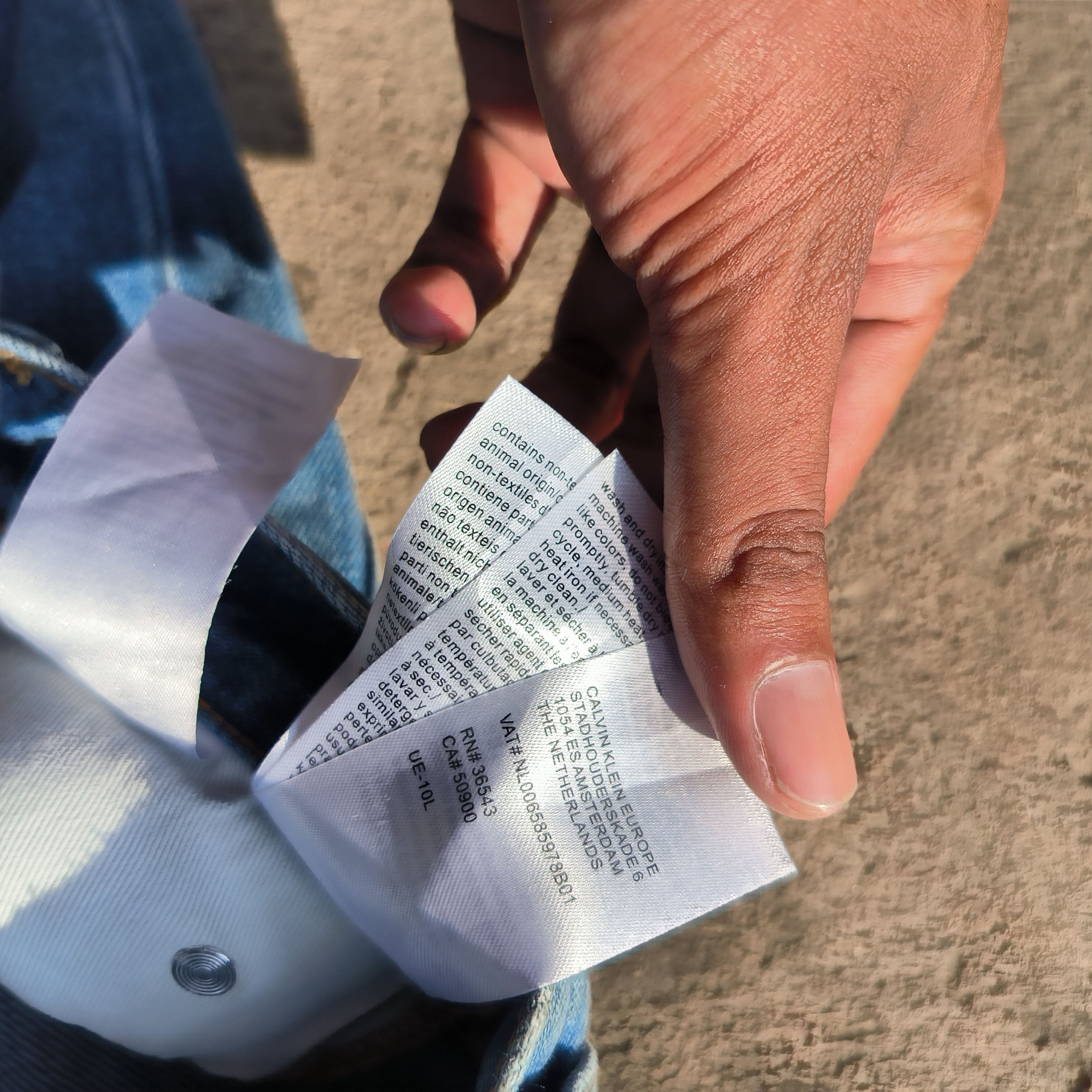 Calvin Klein 205W39NYC Calvin Klein by RAF SIMONS Baggy Jeans Size US 30 / EU 46 - 6 Thumbnail