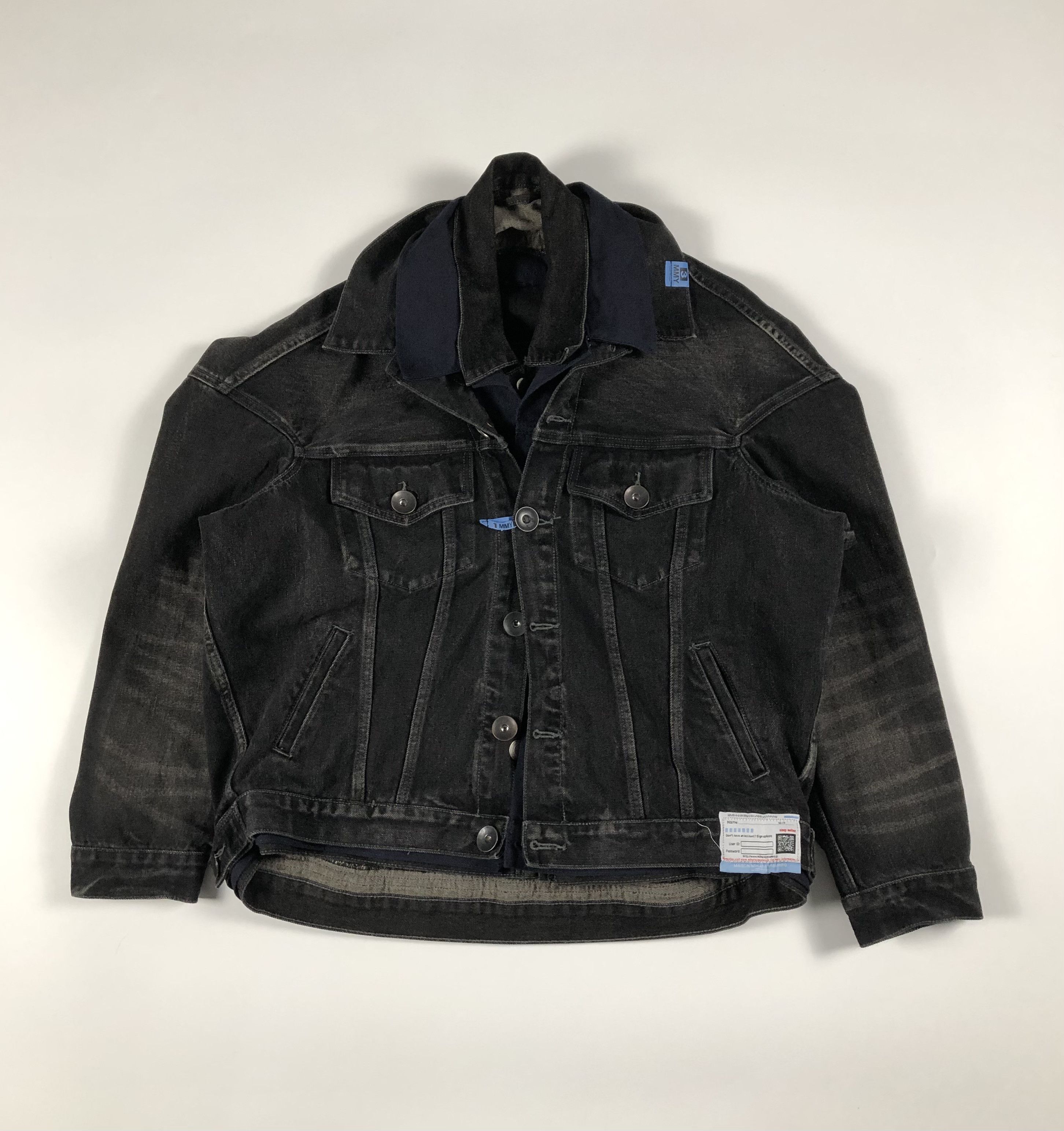 Maison MIHARA YASUHIRO Maison Mihara Yasuhiro Triple Layered Denim Jacket Size US M / EU 48-50 / 2 - 17 Thumbnail