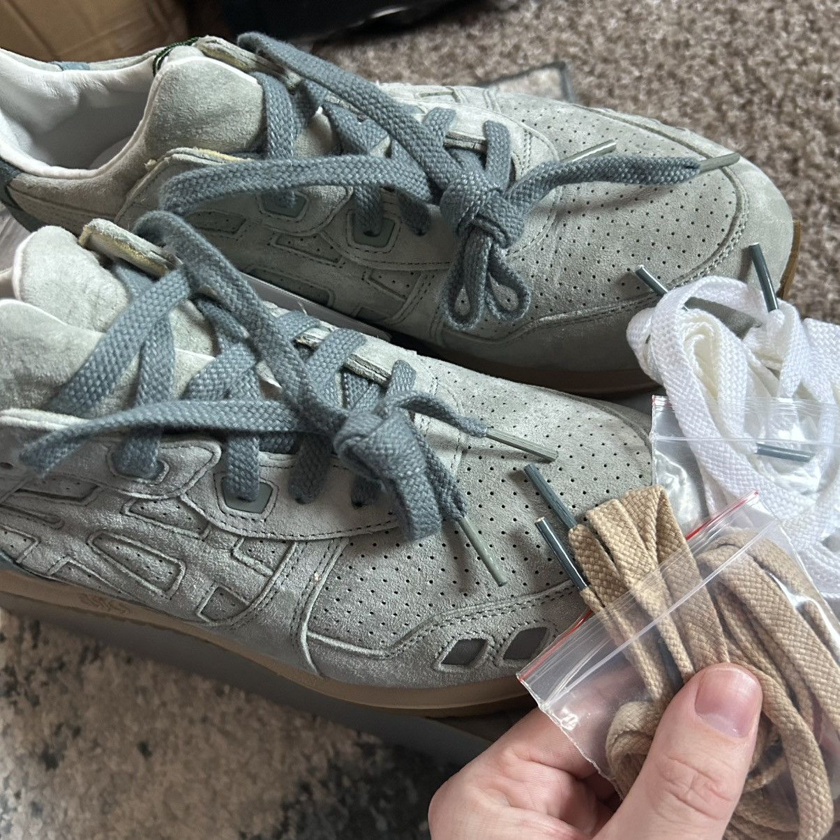 Saint Alfred H33LK-8016 2013 asics GEL LYTE iii OLiVE BiRCH LAKE MiCHiGAN Size US 9 / EU 42 - 10 Thumbnail