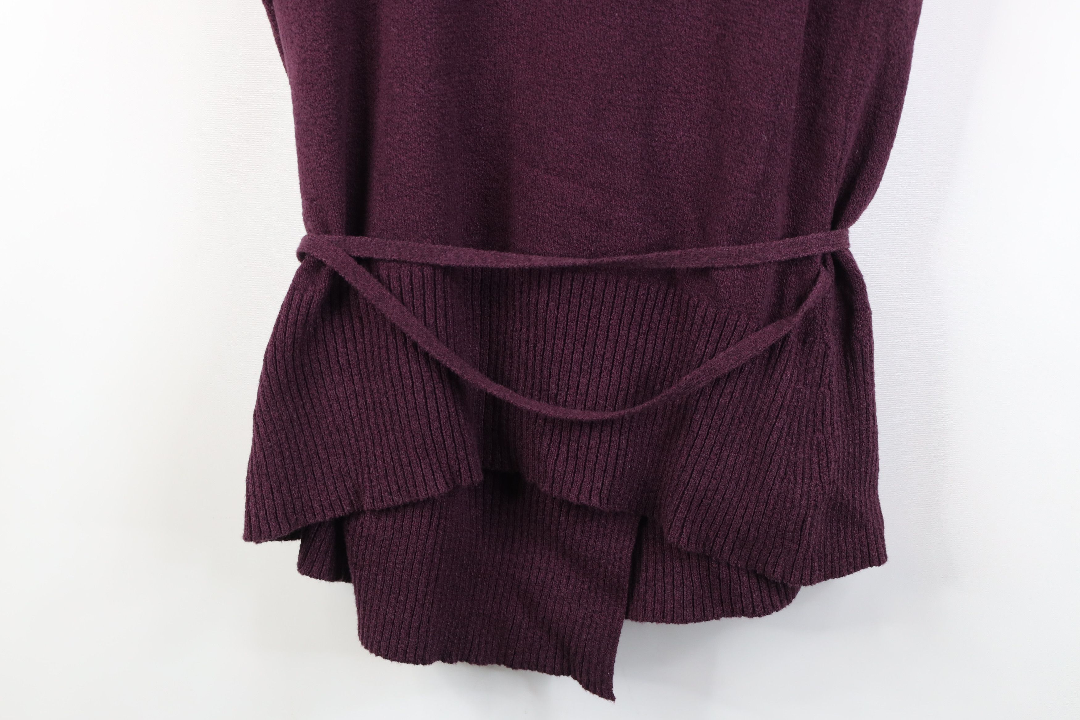 Gap Vintage Y2K Gap Knit Babydoll Tie Wrap Sweater Purple Size XL / US 12-14 / IT 48-50 - 13 Thumbnail