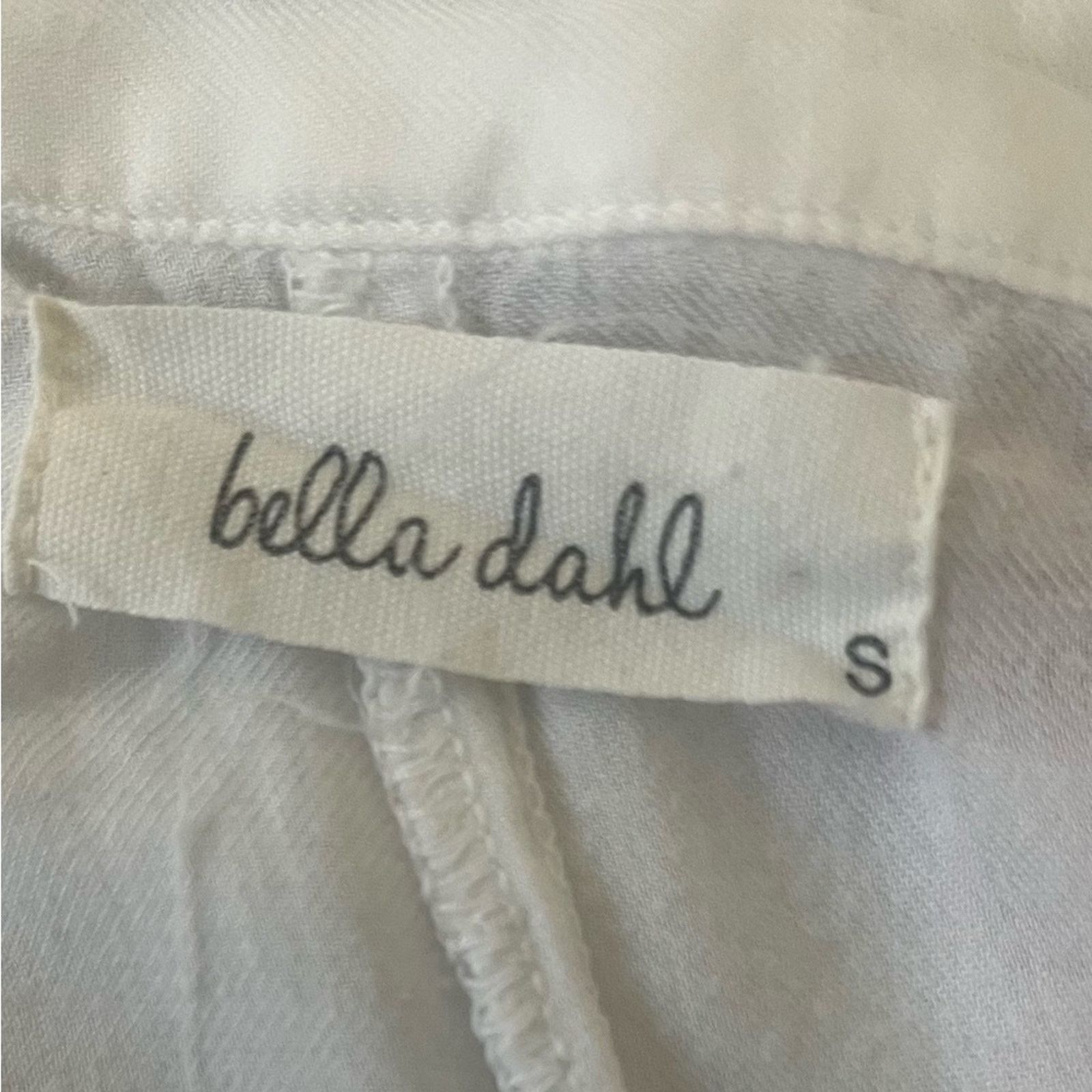 Bella Dahl Bella Dahl Ivory Rayon button up long sleeve top, size Small Size S / US 4 / IT 40 - 2 Thumbnail
