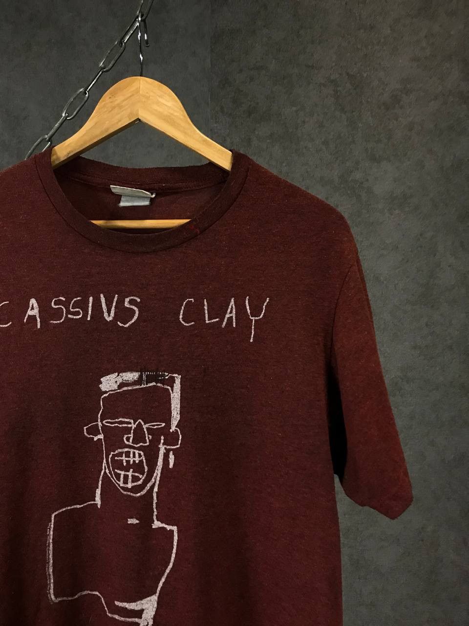 Vintage Cassius Clay x Jean Michael Basquiat art vintage tee Size US L / EU 52-54 / 3 - 2 Thumbnail