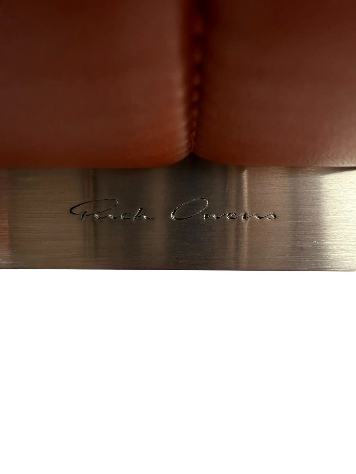 Rick Owens Rick Owens Griffin Leather Messenger Bag Size ONE SIZE - 5 Thumbnail