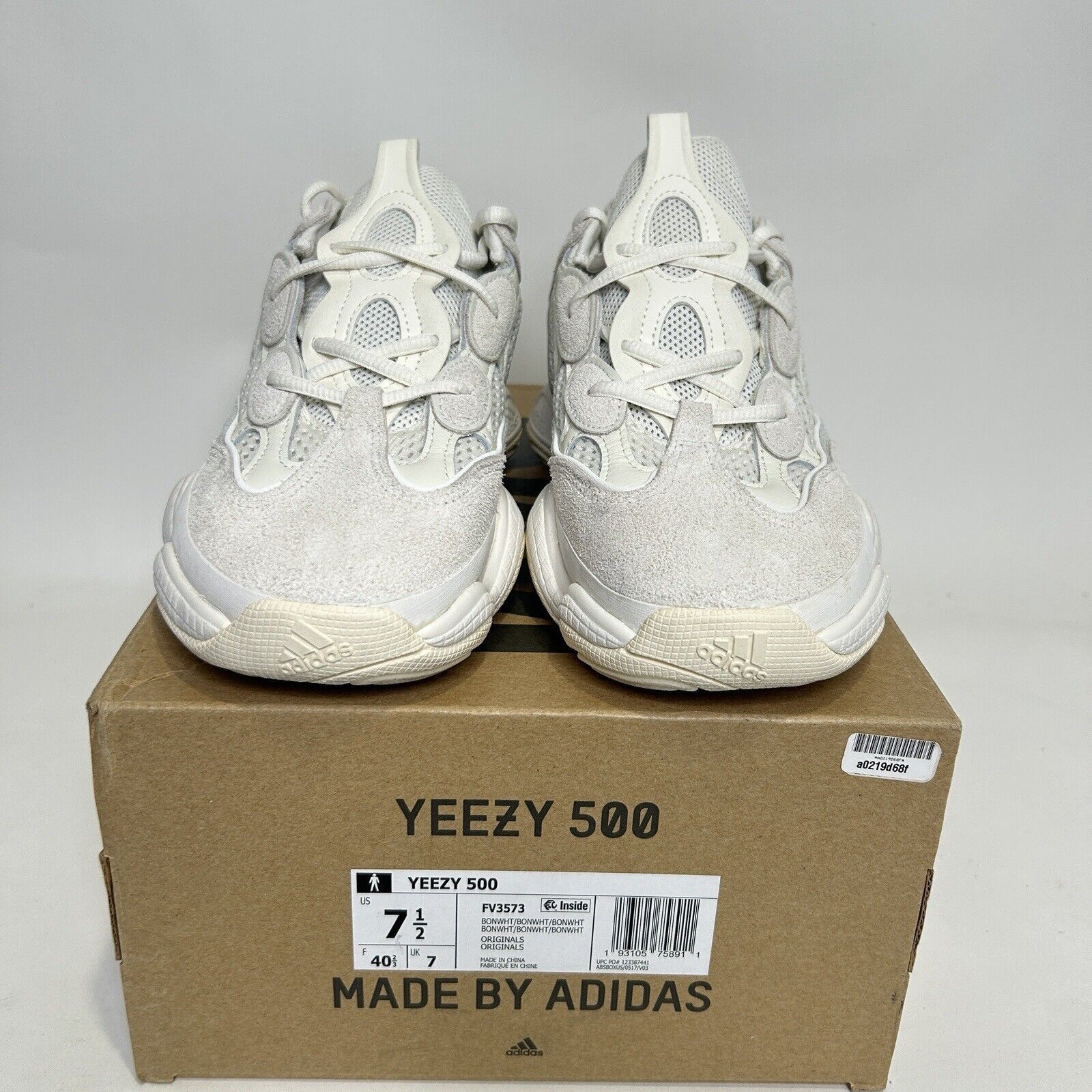 Adidas Adidas Yeezy 500 “Bone White” 2024 Size US 9 / IT 39 - 2 Thumbnail