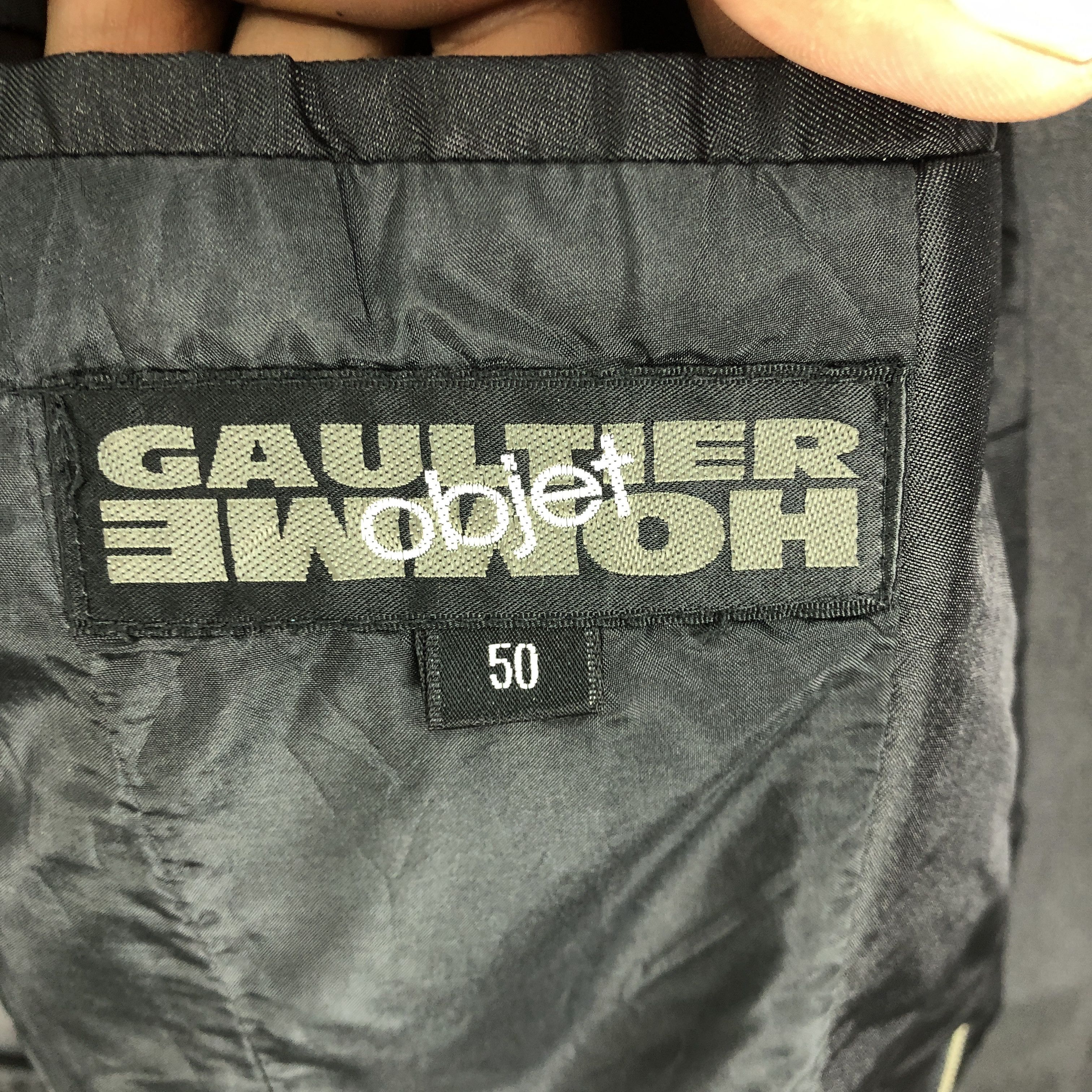 If Six Was Nine × Jean Paul Gaultier × Vintage Vintage Y2K Gaultier Homme Objet Trench Coat Long Jackets Size US M / EU 48-50 / 2 - 6 Thumbnail