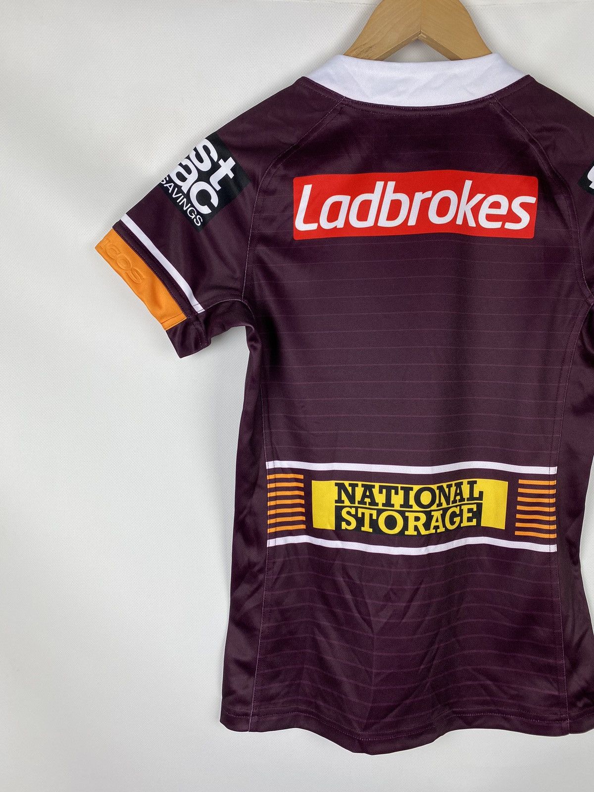 Asics ASICS Brisbane Broncos NRL Home Jersey Rugby Shirt Size S Size US S / EU 44-46 / 1 - 17 Thumbnail