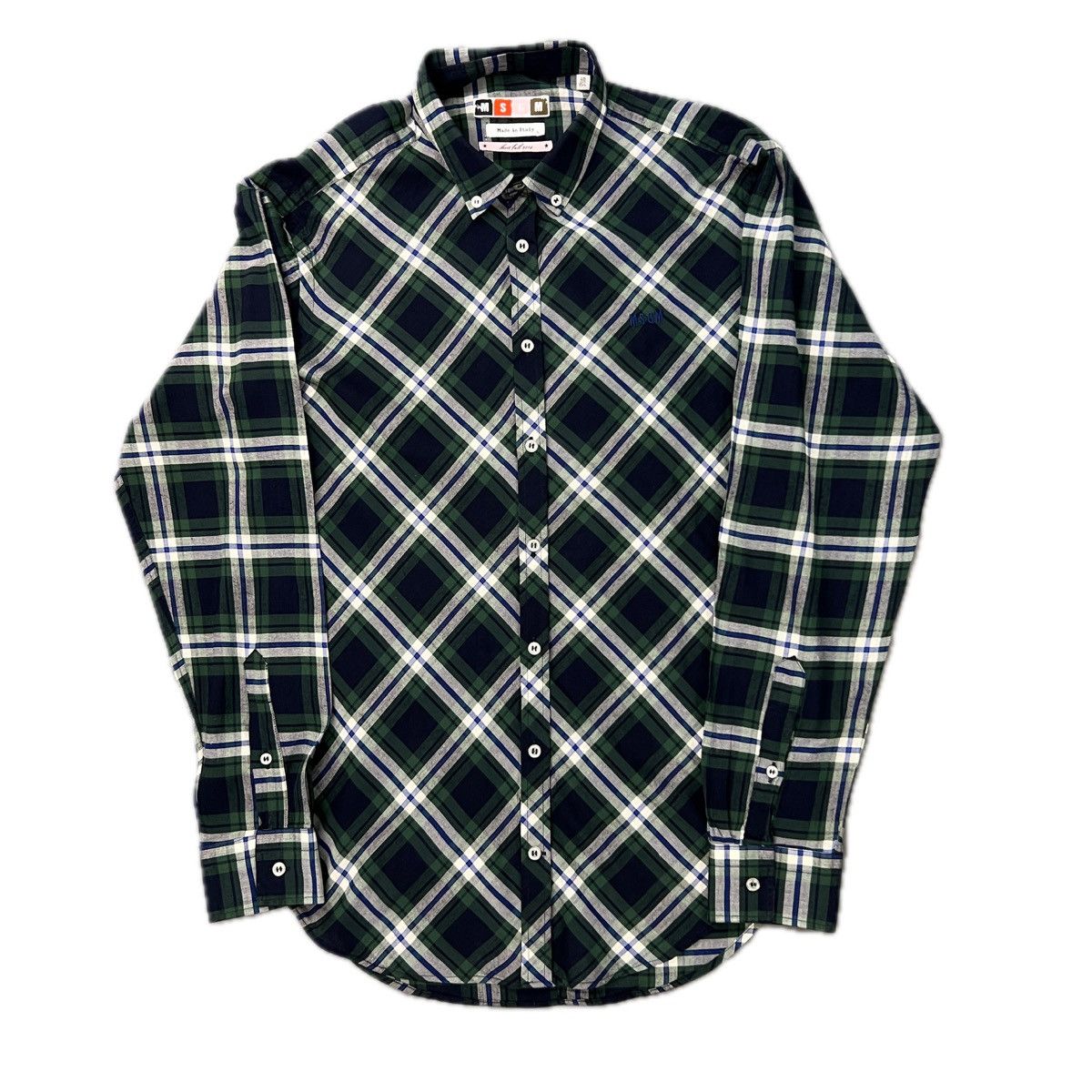 MSGM MSGM Viscose Tartan Shirt Made in Italy Size US M / EU 48-50 / 2 - 2 Thumbnail