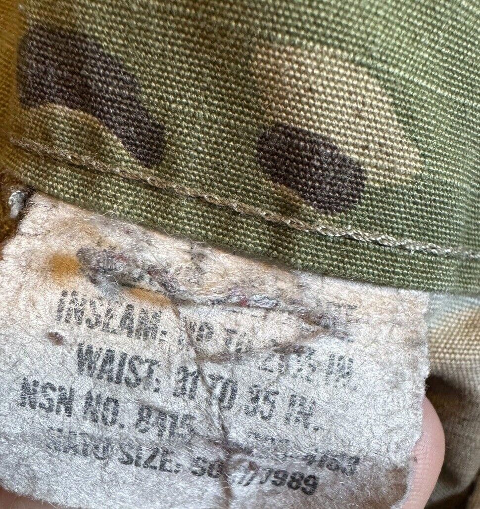 Designer Army Camo Cargo Pants Mens Med Short Size ONE SIZE - 3 Thumbnail