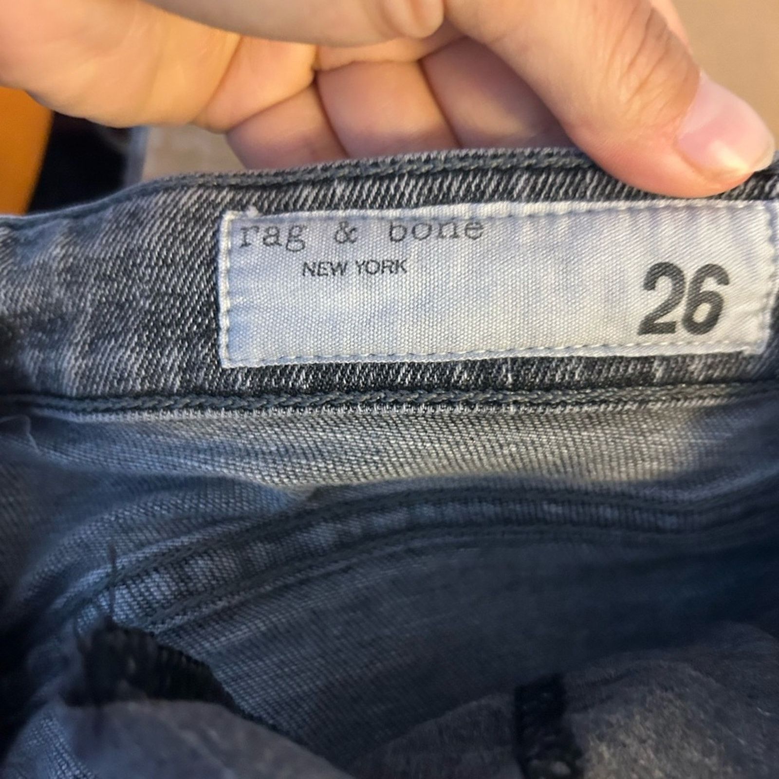 Rag & Bone Rag & Bone Nina High Rise Ankle Flare Jean in Broderick Wash Size 26" / US 2 / IT 38 - 6 Thumbnail