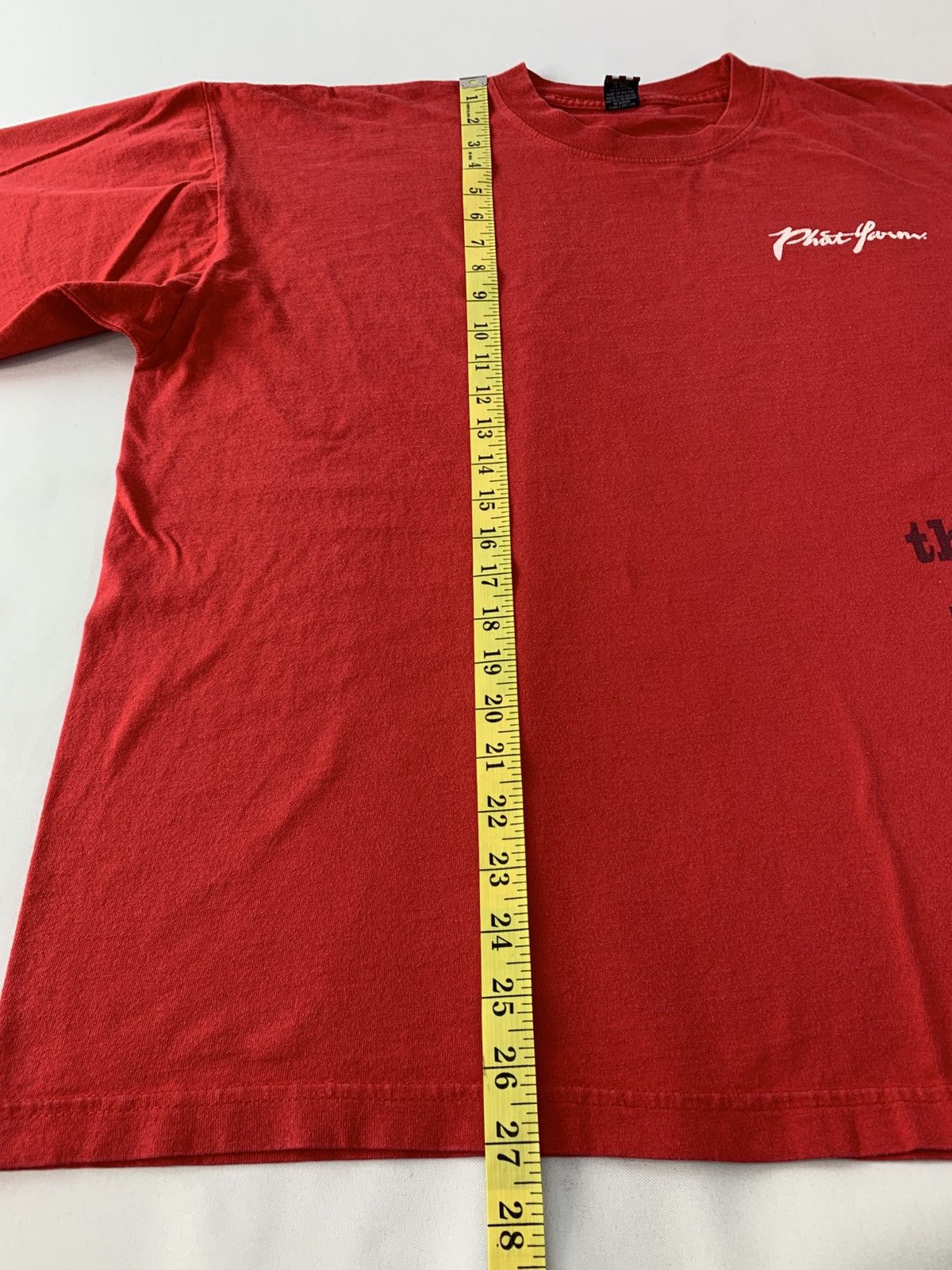 Phat Farm Hype Phat Farm Hip Hop Lifestyle Printed Red Tee T shirt Size US XXL / EU 58 / 5 - 11 Thumbnail