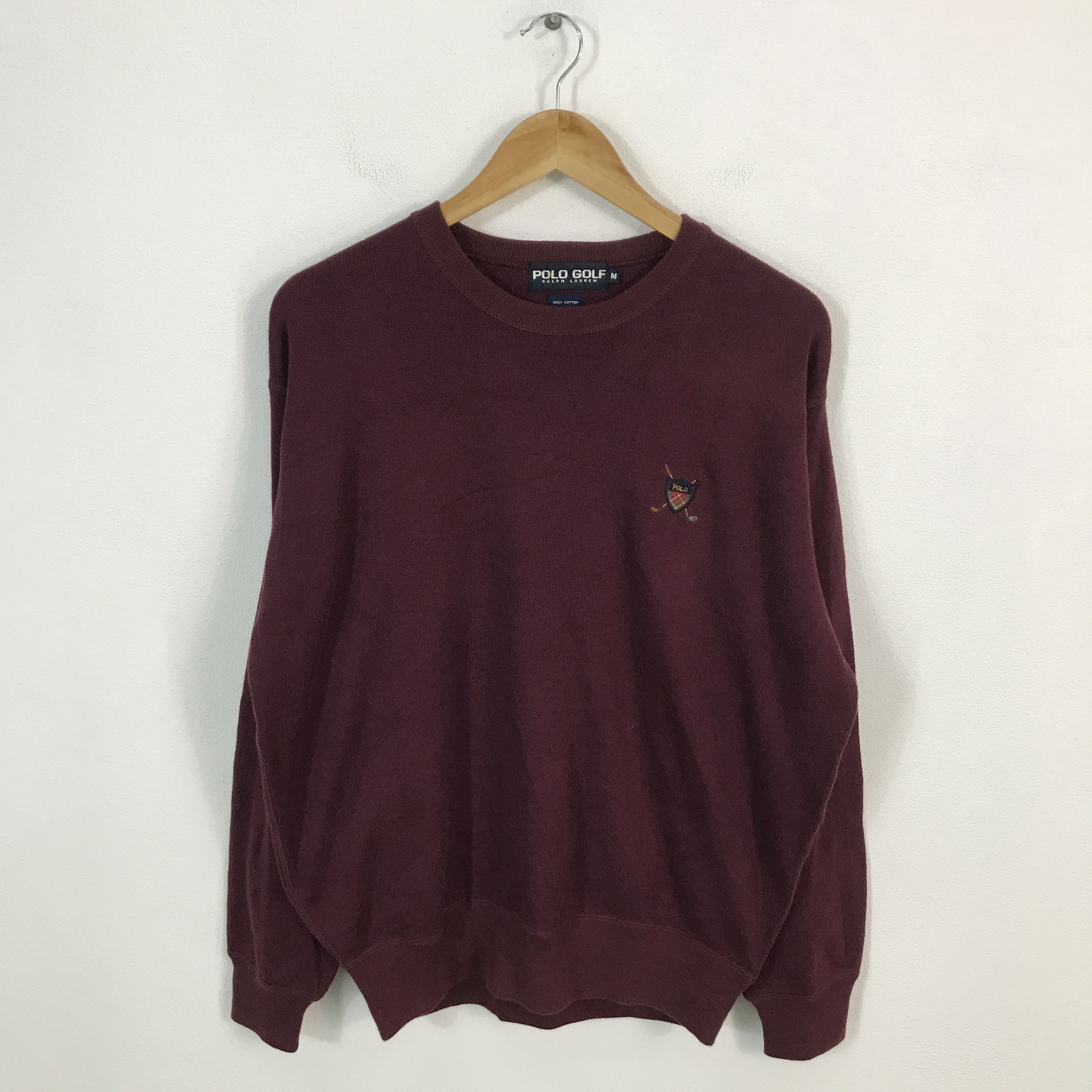 Polo Ralph Lauren × Vintage Polo Golf Ralph Lauren Sweatshirt Size US M / EU 48-50 / 2 - 1 Thumbnail