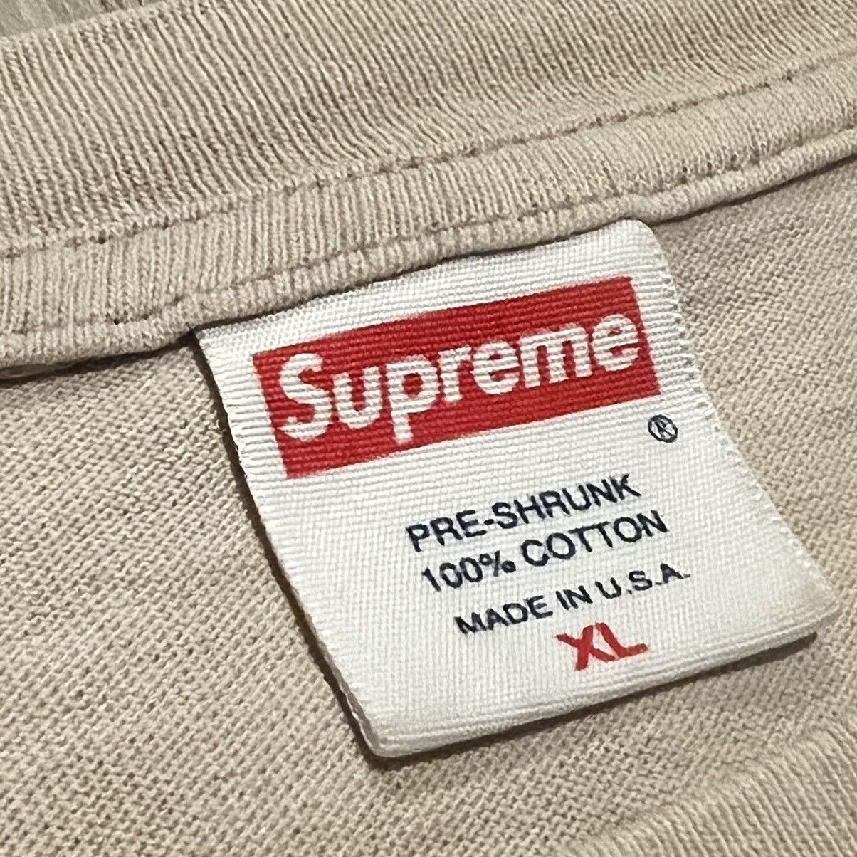 Supreme Supreme Tan Bogo Tan Box logo tee Sand bogo tonal 2003 tee Size US XL / EU 56 / 4 - 13 Thumbnail