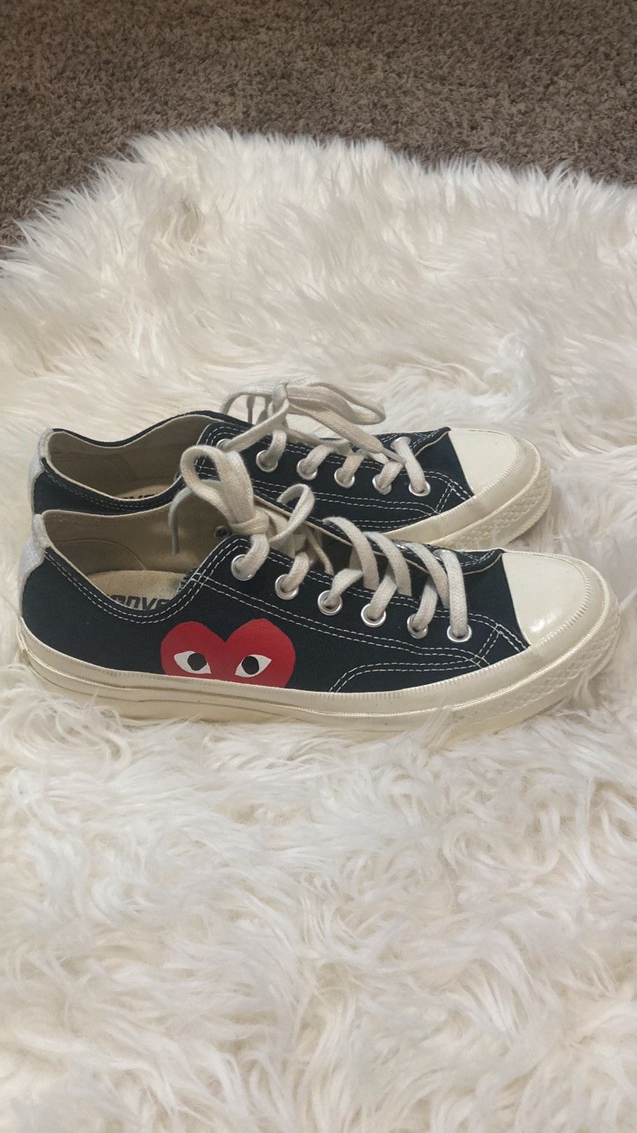 Comme des Garcons PLAY × Converse Women’s Comme Des Garçons Play Converse Size US 8 / IT 38 - 3 Thumbnail