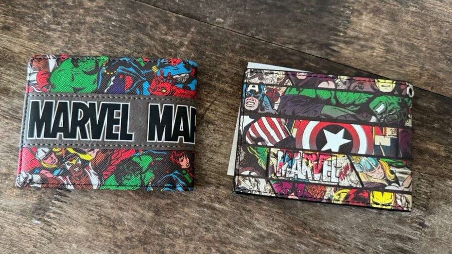 Other Marvel Comic Bi-Fold Wallets (2 Pack) – Superhero Design Size ONE SIZE - 1 Thumbnail