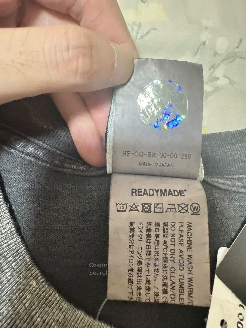 READYMADE Ready Made Smiley Washed Distressed Printed Short Sleeve T Size US XL / EU 56 / 4 - 5 Thumbnail