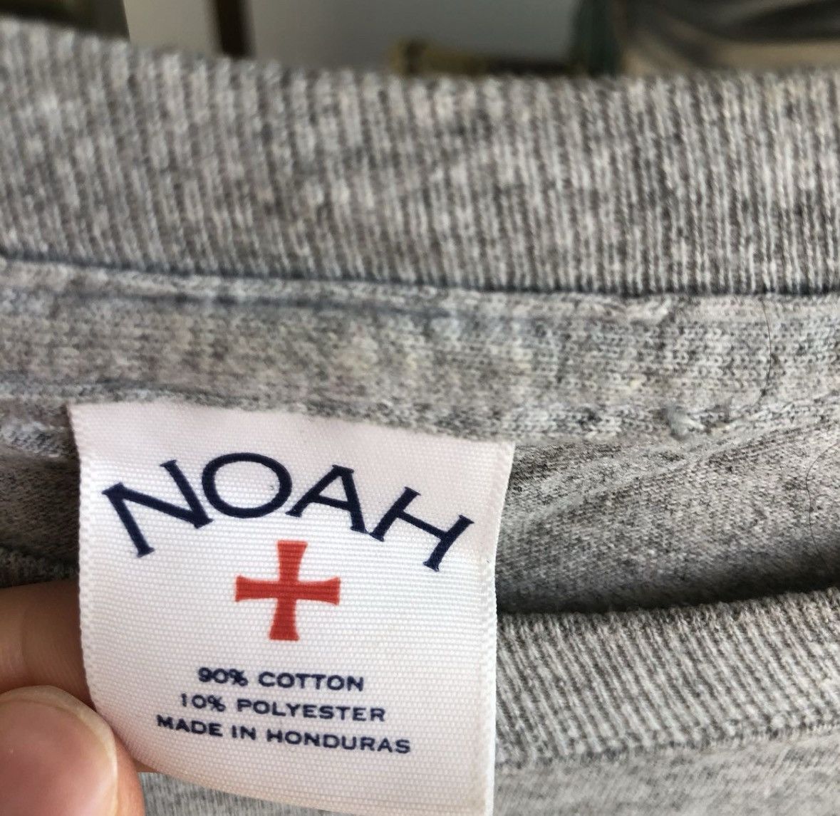 Noah Noah Grey L/S Men’s M Size US M / EU 48-50 / 2 - 3 Thumbnail
