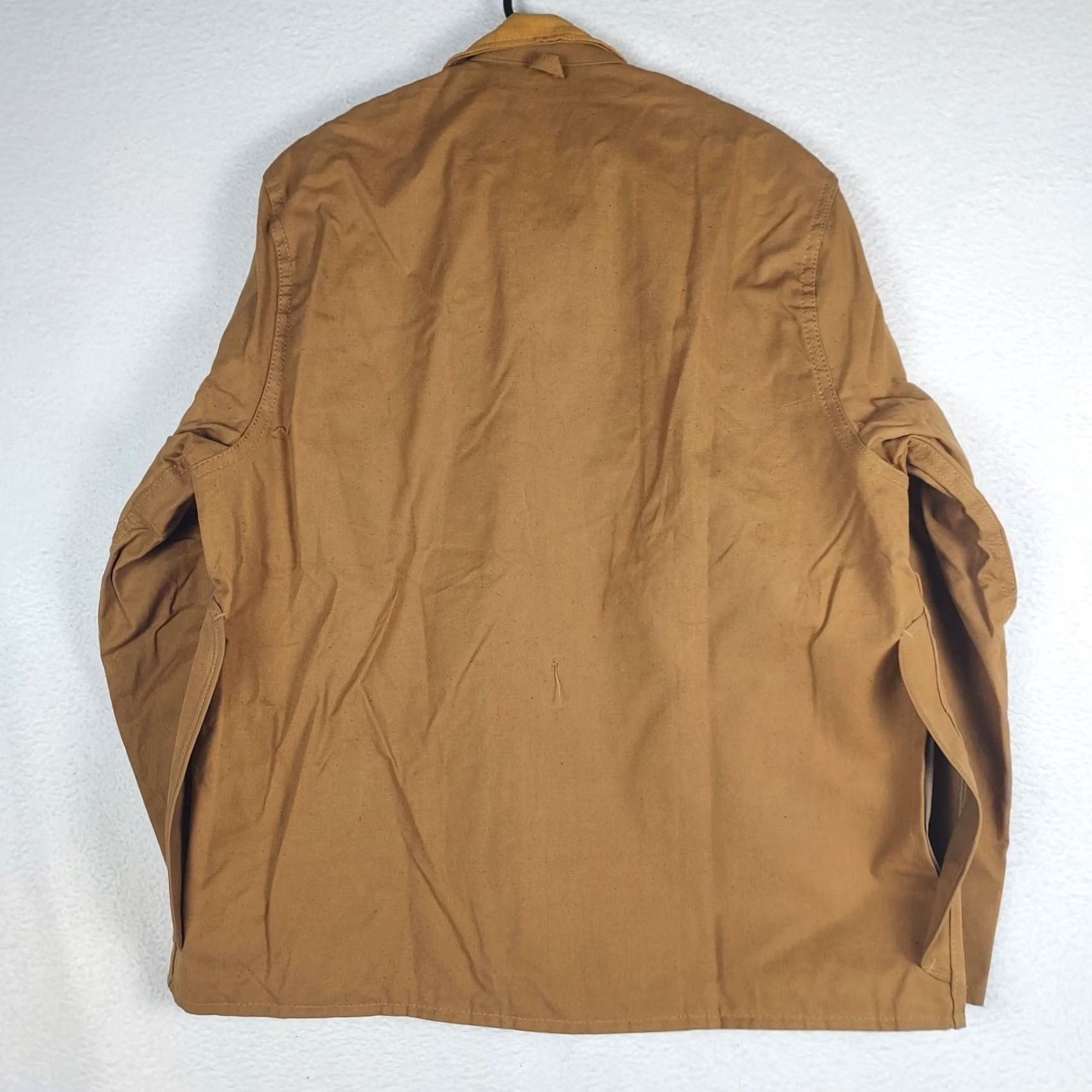 Vintage VINTAGE RedHead Blue Bill Hunting Coat Mens Medium Brown Duck Canvas Flannel Lined Jacket Military Duck Canvas Fall Winter Mens Size US M / EU 48-50 / 2 - 2 Thumbnail