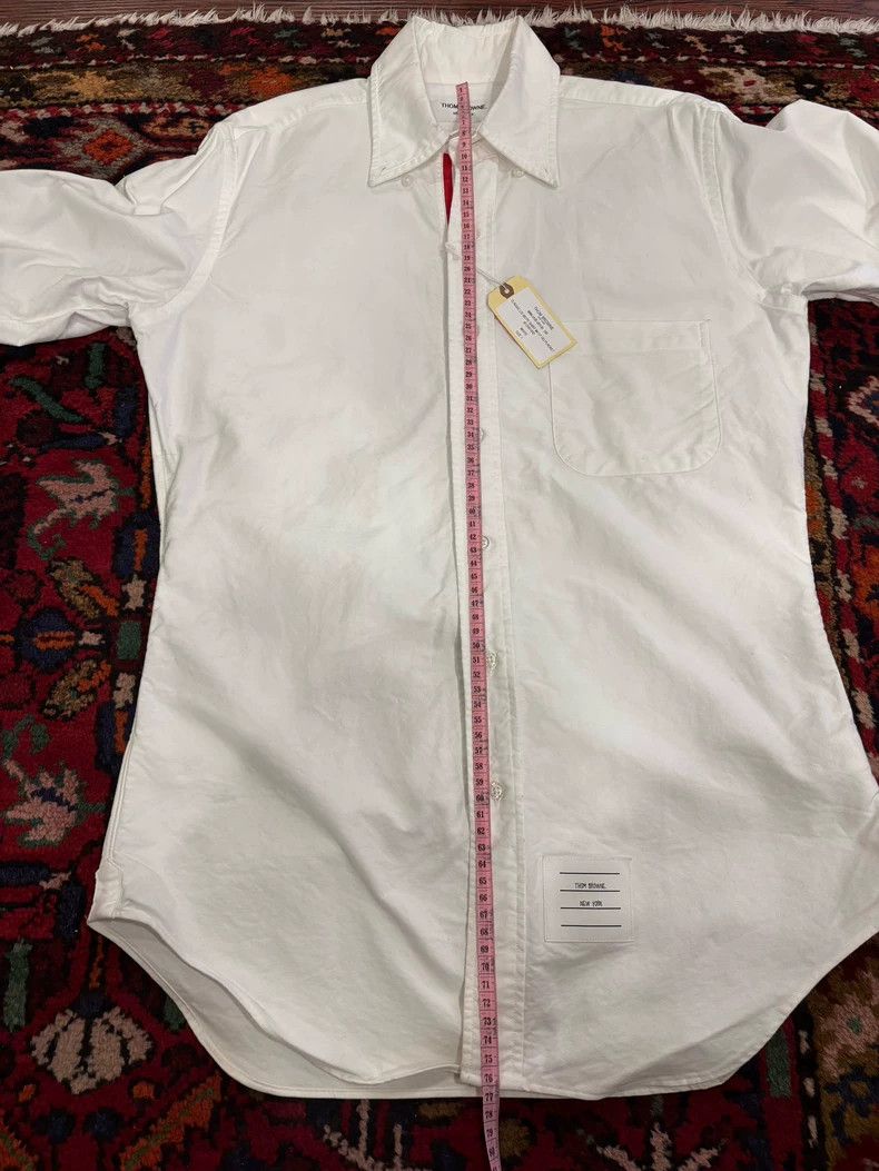 Thom Browne Thom Browne white shirts Size US S / EU 44-46 / 1 - 4 Thumbnail
