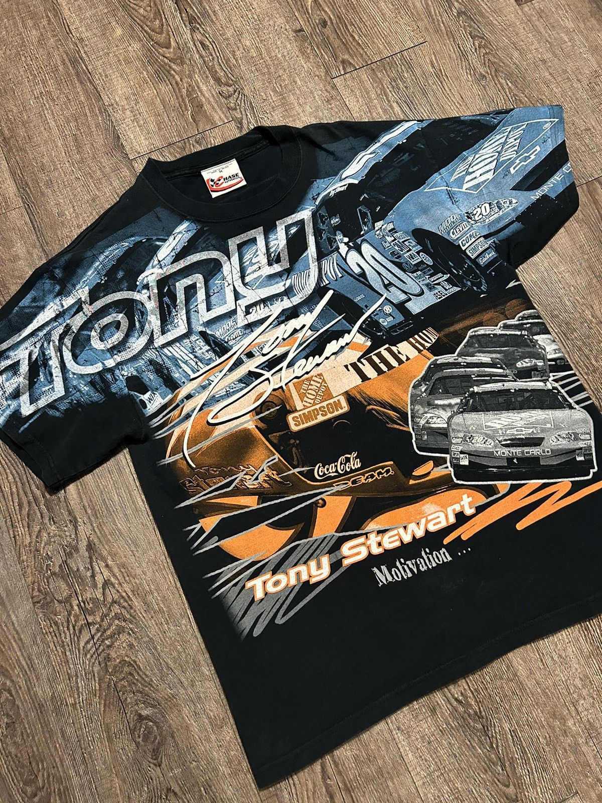 Chase Authentics Vintage AOP Chase Tony Stewart #20 All Over Print NASCAR Size US M / EU 48-50 / 2 - 1 Thumbnail