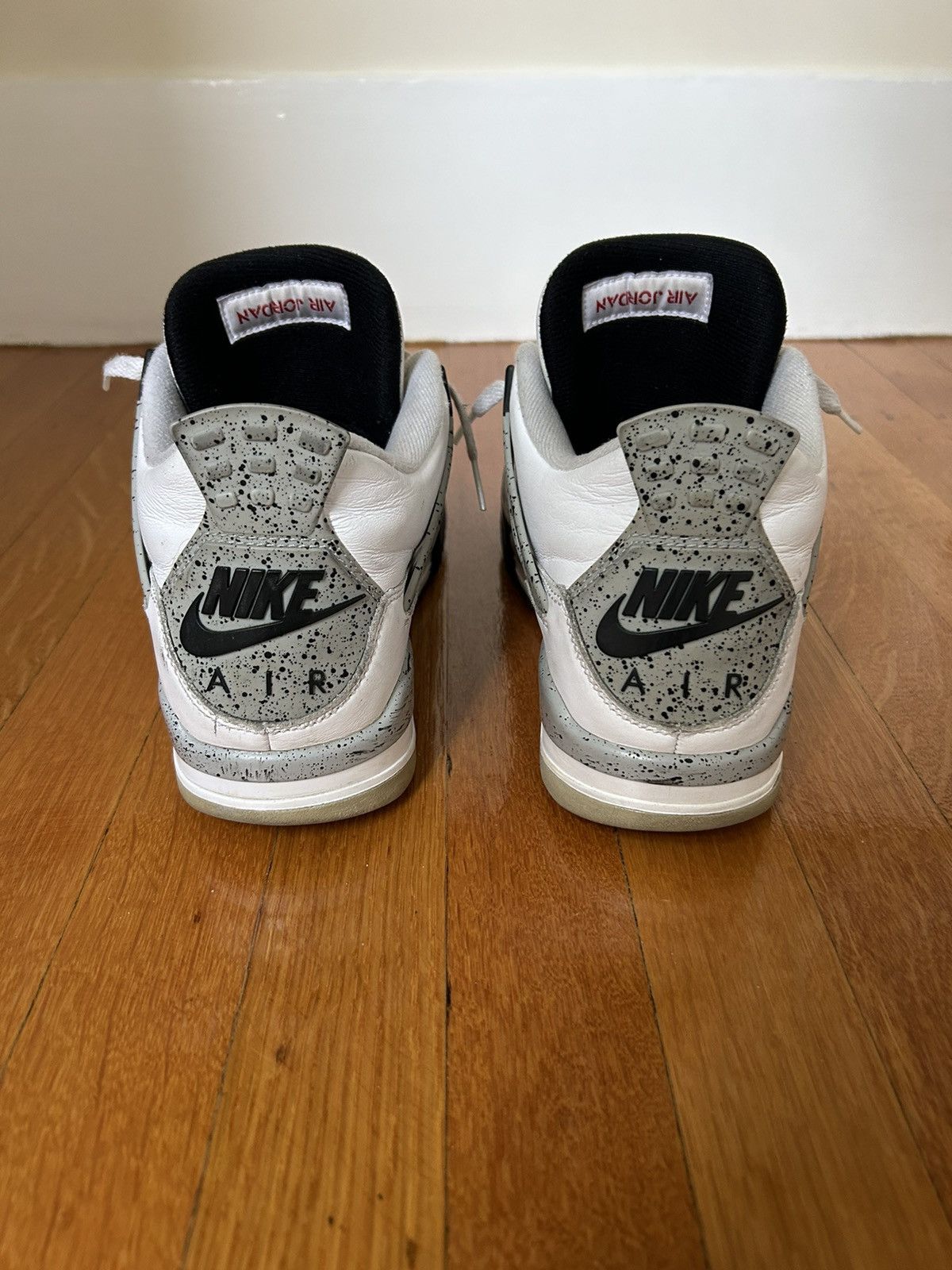 Jordan Brand × Nike Jordan 4 White Cement Retro OG 2016 Size US 10.5 / EU 43-44 - 5 Thumbnail