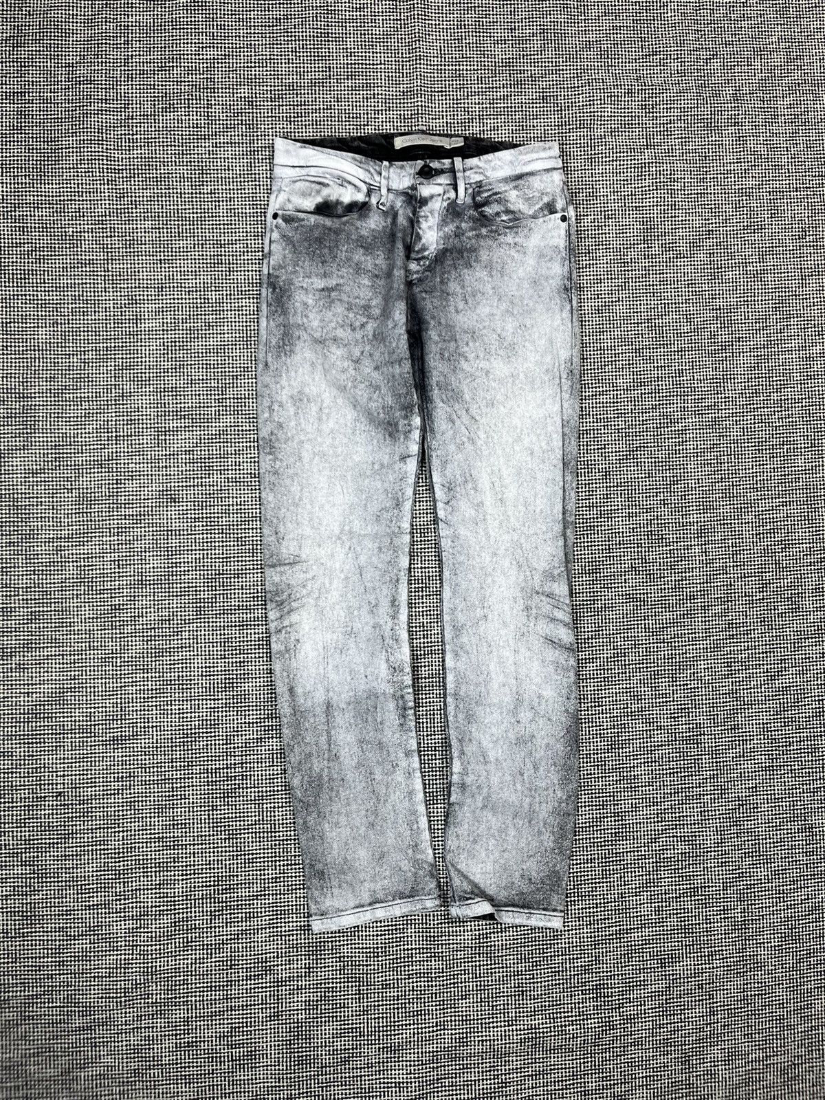 Other Margiela style Calvin Klein powder painter coated jeans Size US 30 / EU 46 - 1 Thumbnail