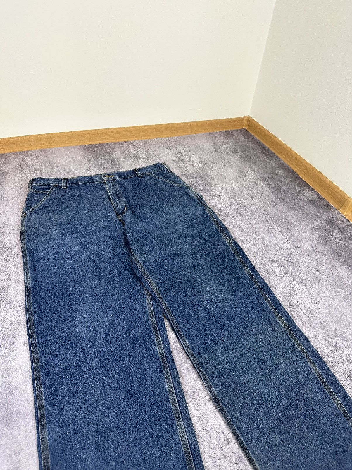 Carhartt Vintage Carhartt USA Cargo Carpenter Baggy Work Pants Jeans Size US 40 / EU 56 - 12 Thumbnail