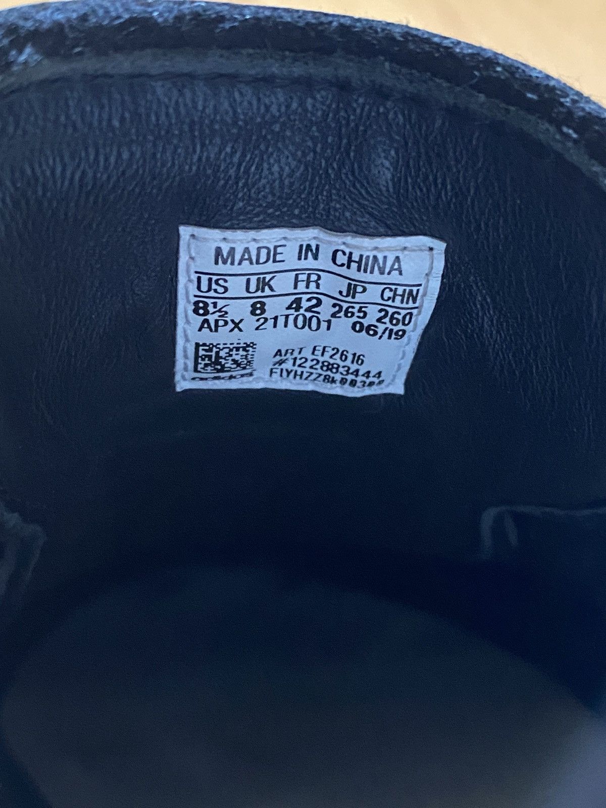 Adidas × Y-3 × Yohji Yamamoto Y3 Premium Leather Sneakers Size US 8.5 / EU 41-42 - 7 Thumbnail