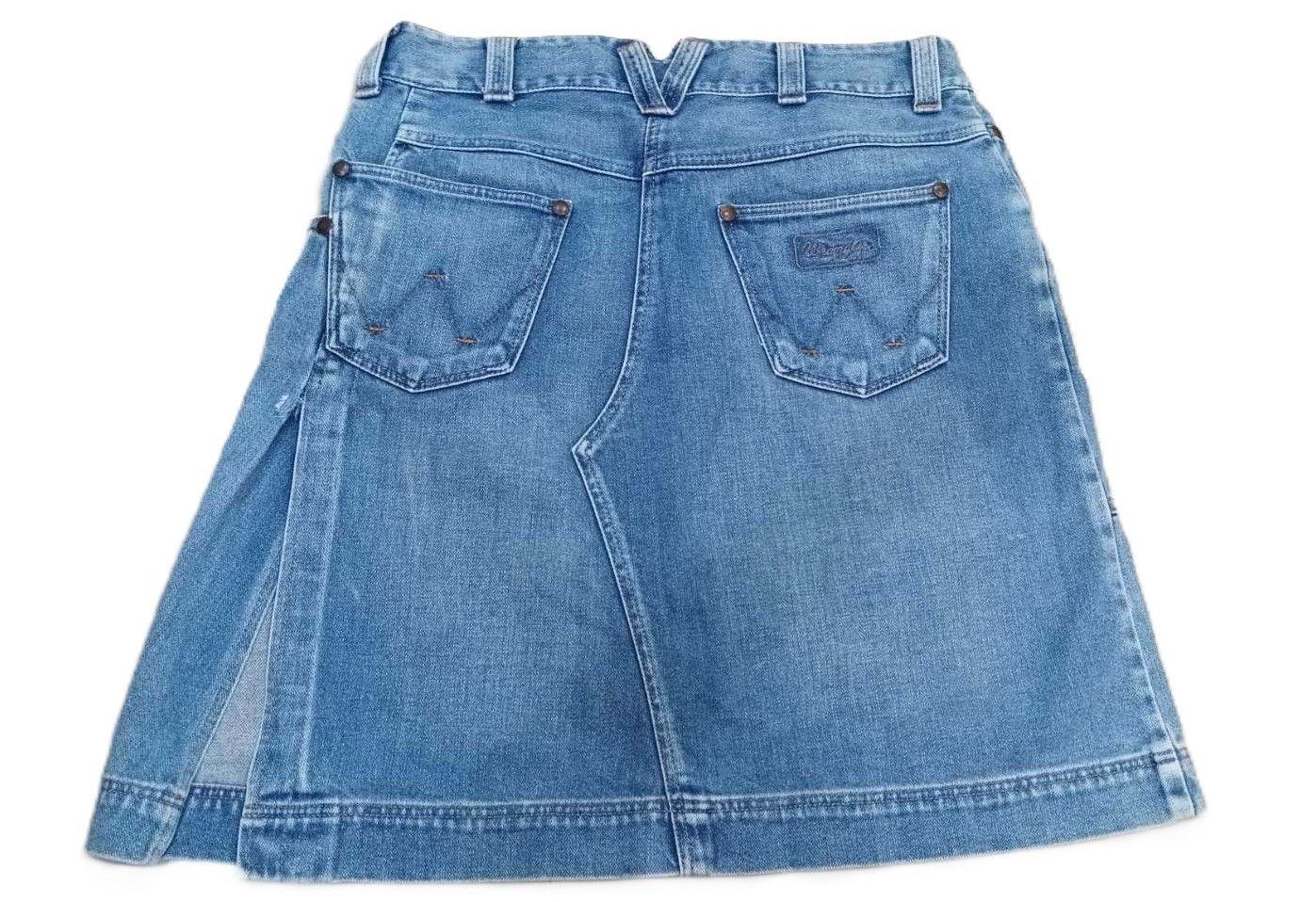 Vintage × Wrangler VTG Wrangler Denim Skirt Size 30" / US 8 / IT 44 - 3 Thumbnail