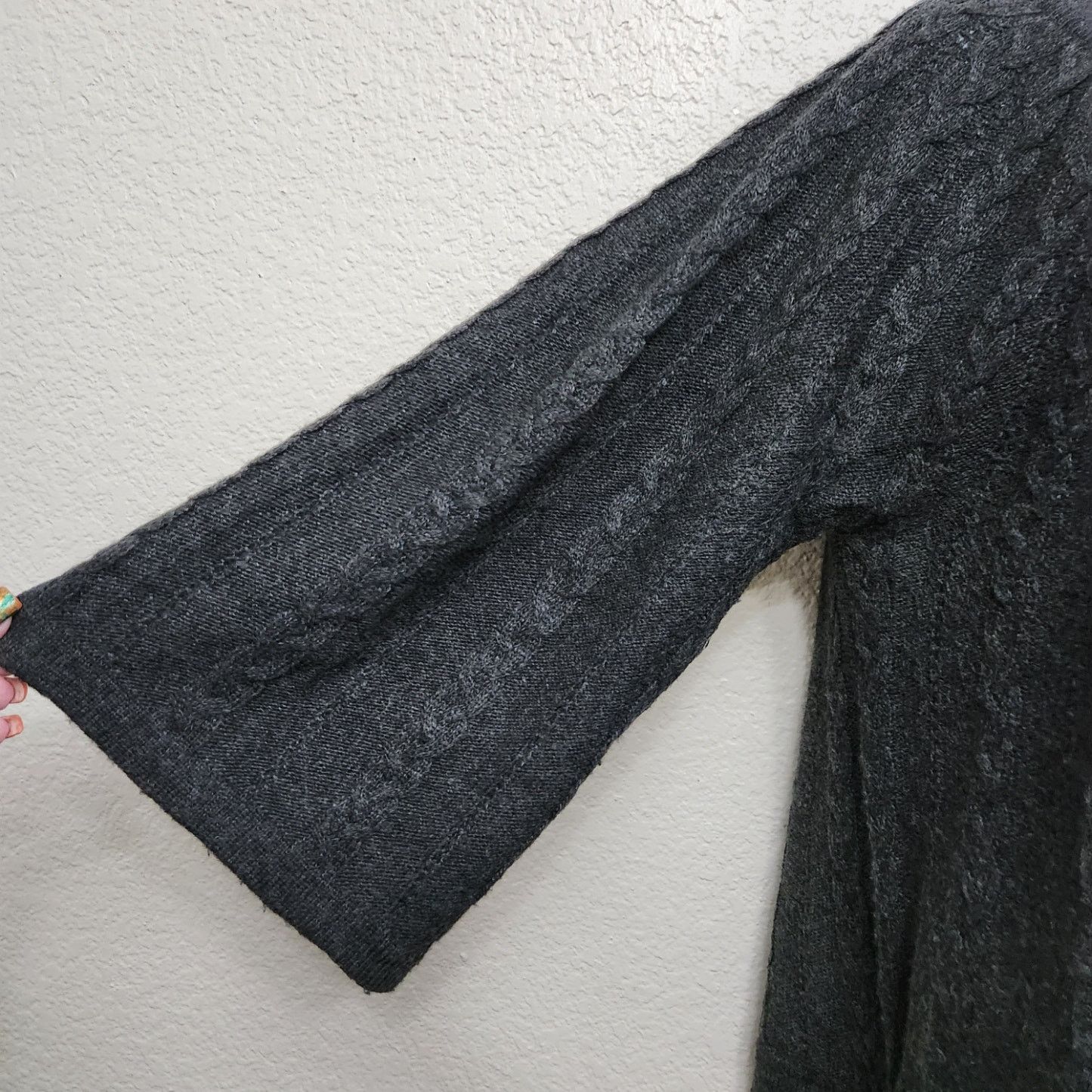Coldwater Creek Coldwater Creek Charcoal 3 Button Cardigan Sweater XL 18 Size XL / US 12-14 / IT 48-50 - 2 Thumbnail