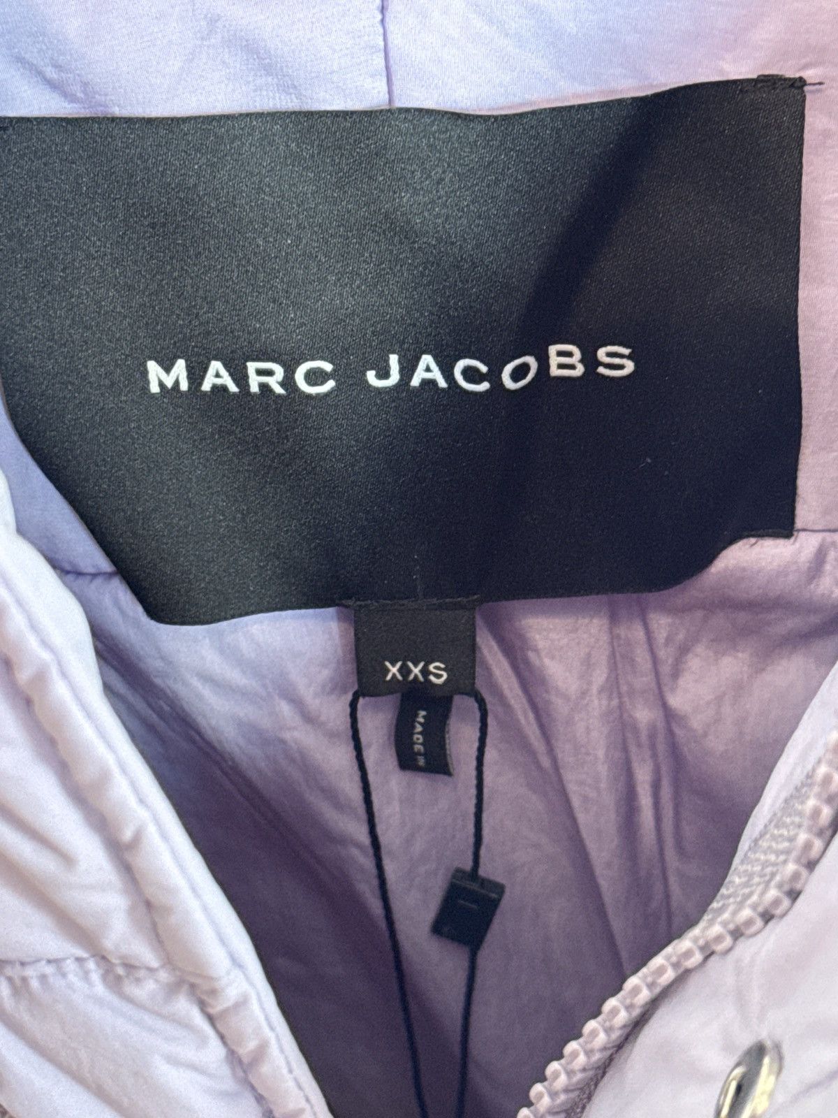 Marc Jacobs Marc Jacobs Oversized The Long Puffer Iced Lavender XXS NWT Size ONE SIZE - 6 Thumbnail