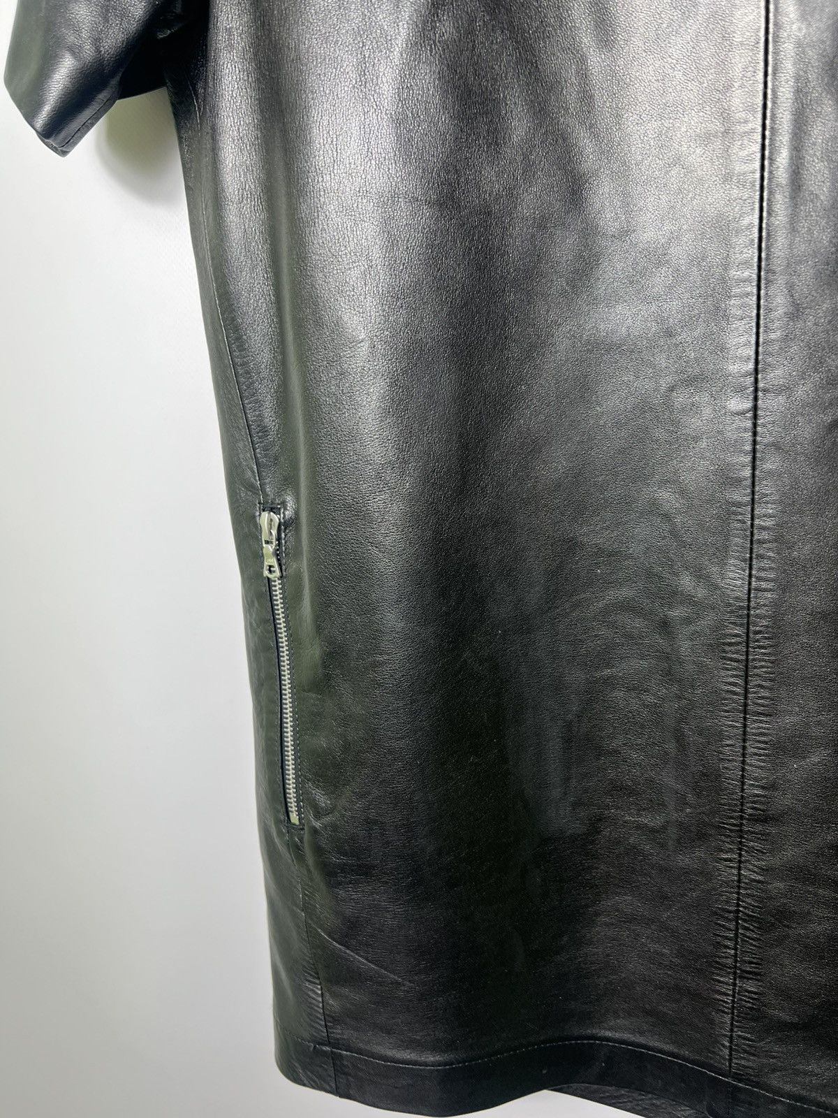 Vintage Vintage luxury designer Ventcouvert Leather Dress Size FR 38 Size S / US 4 / IT 40 - 7 Thumbnail