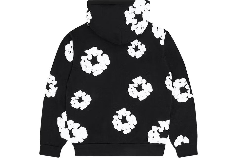 DENIM TEARS Denim Tears Hoodie Black Grailed