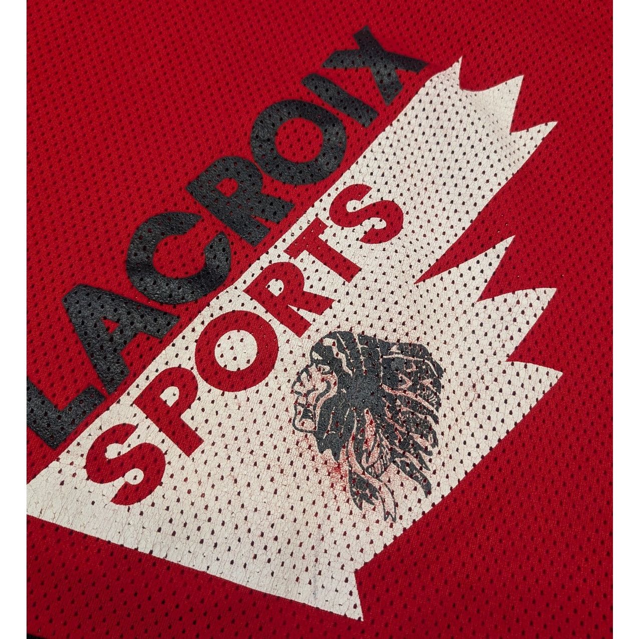 NHL × Vintage Vintage 80s Lacroix Sports Made in Canada Hockey Jersey 18 Size US L / EU 52-54 / 3 - 3 Thumbnail