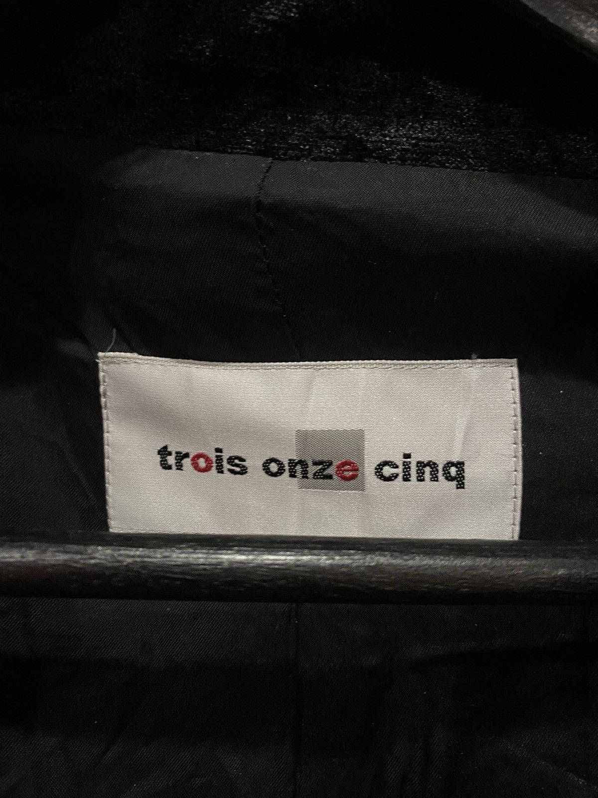 Japanese Brand Trois Onze Cinq Patchwork Velvet-Collared Jacket - Unique Size L / US 10 / IT 46 - 4 Thumbnail