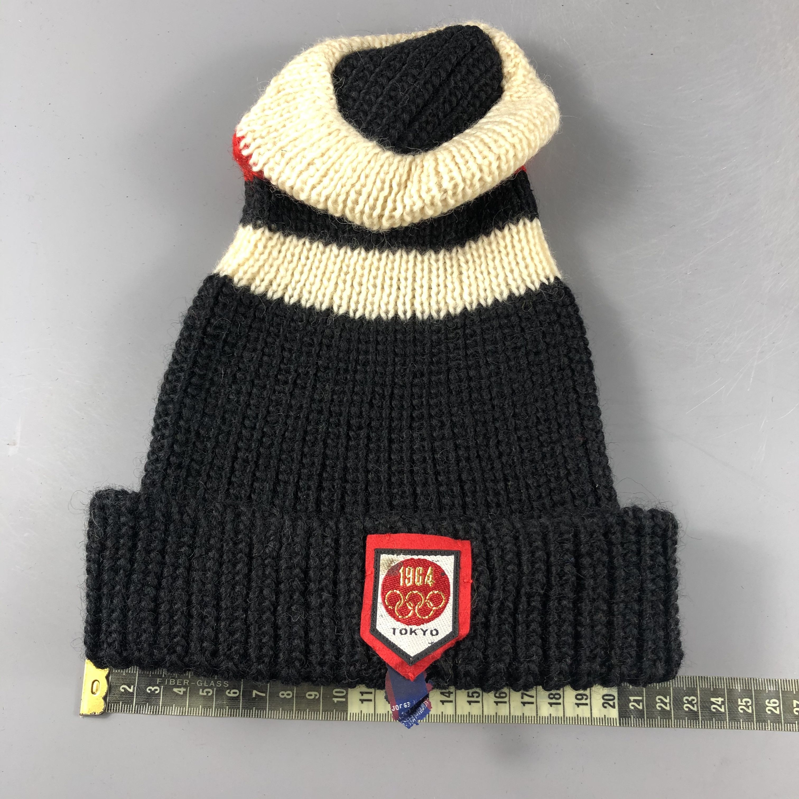 Vintage Olympic Tokyo 1964 Beanie Snow Hat Snow Cap -D082 Size ONE SIZE - 3 Thumbnail