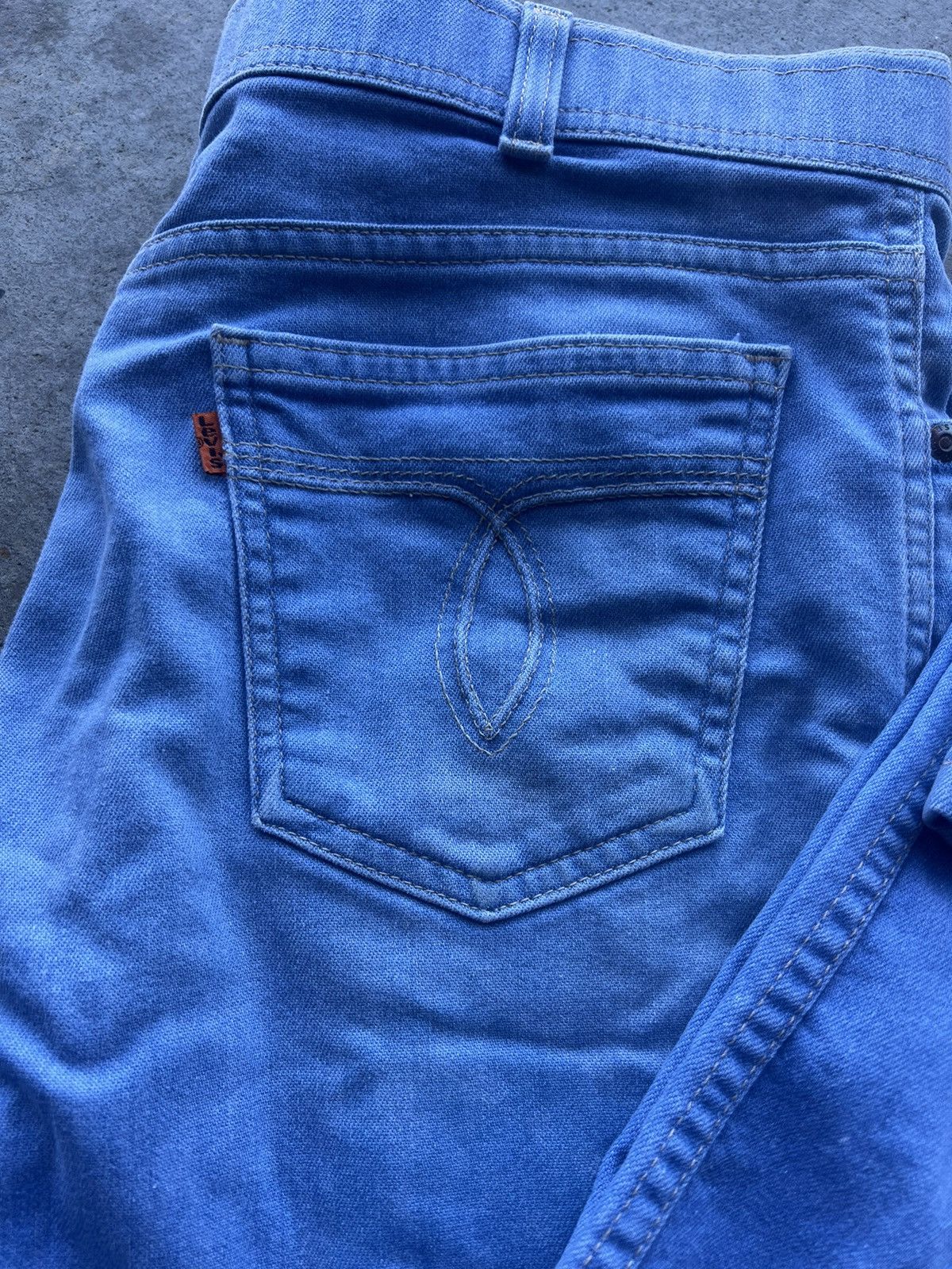 Levi's × Vintage 👖 Vintage 70s - 80s Orange Tab Levi's 505 blue jean👖 Size US 35 - 4 Thumbnail