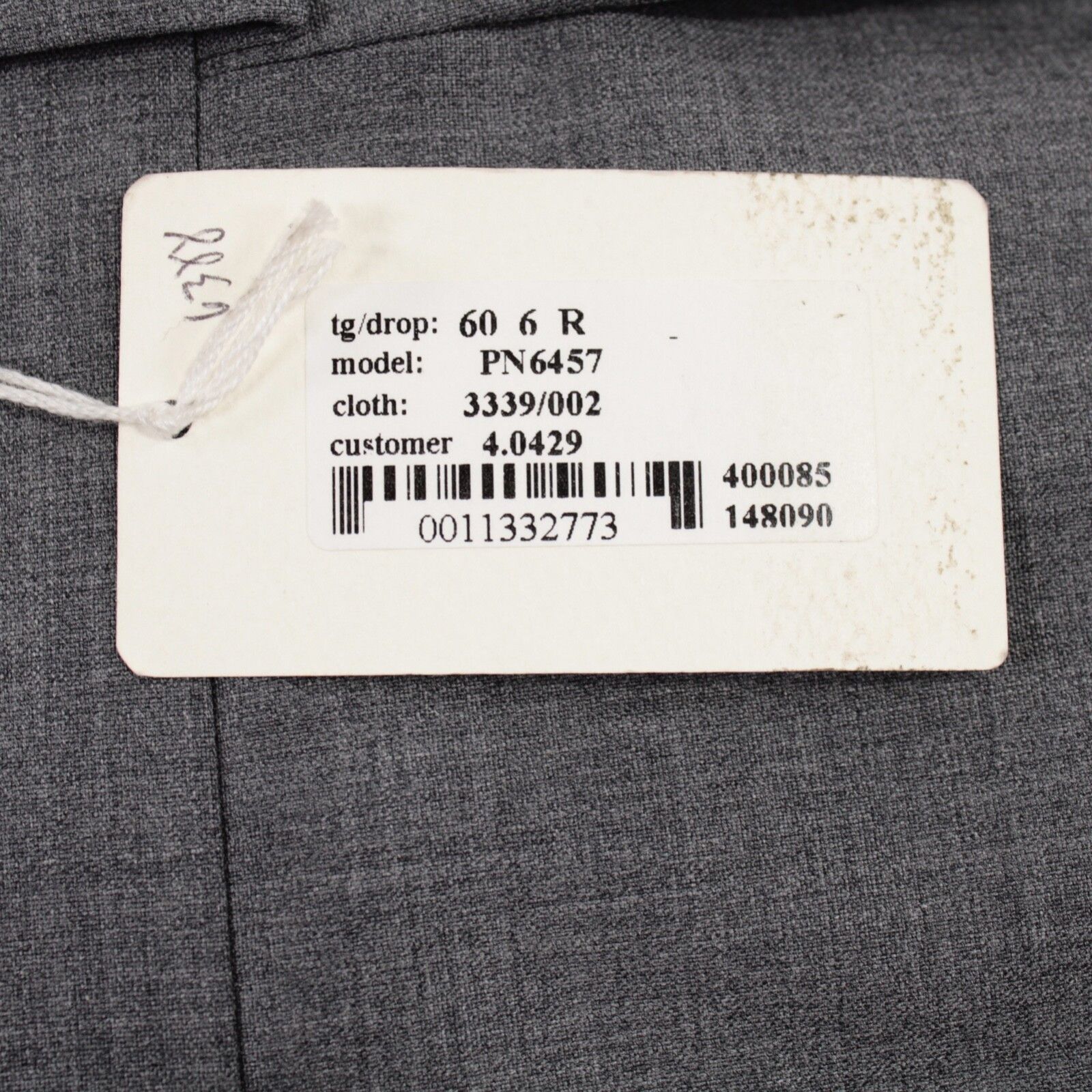 Belvest Belvest New with tags Dress Pants Size 44 US In Gray Size US 44 / EU 60 - 4 Thumbnail