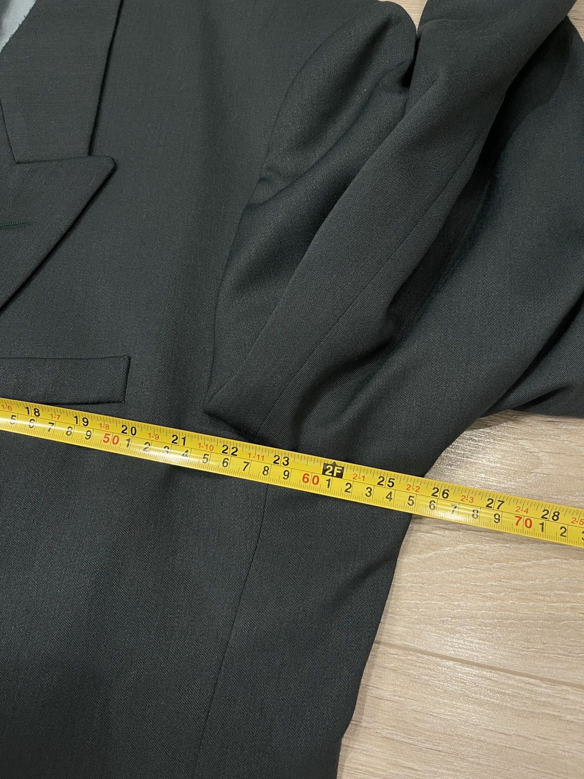 Sergio Rossi Vintage Sergio Rossi Double-Breasted Oversized Blazer Jacket Size 48R - 11 Thumbnail