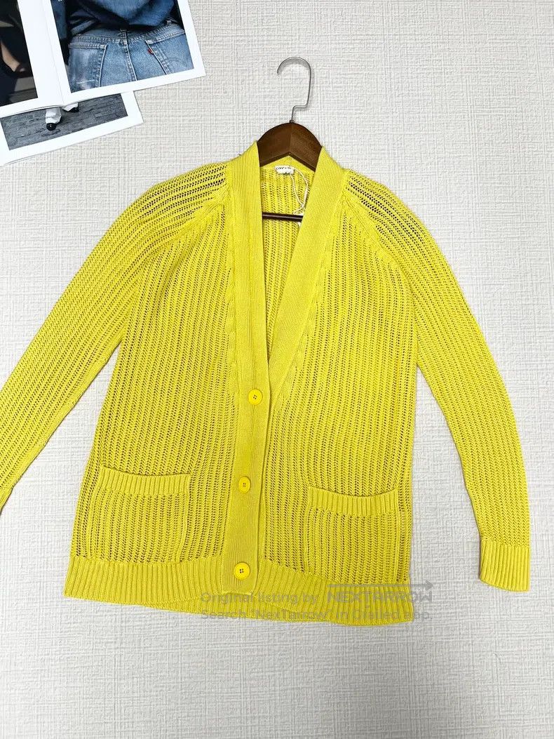 Hermes Hermes Solid Knit Open Cardigan Size XS / US 0-2 / IT 36-38 - 2 Thumbnail