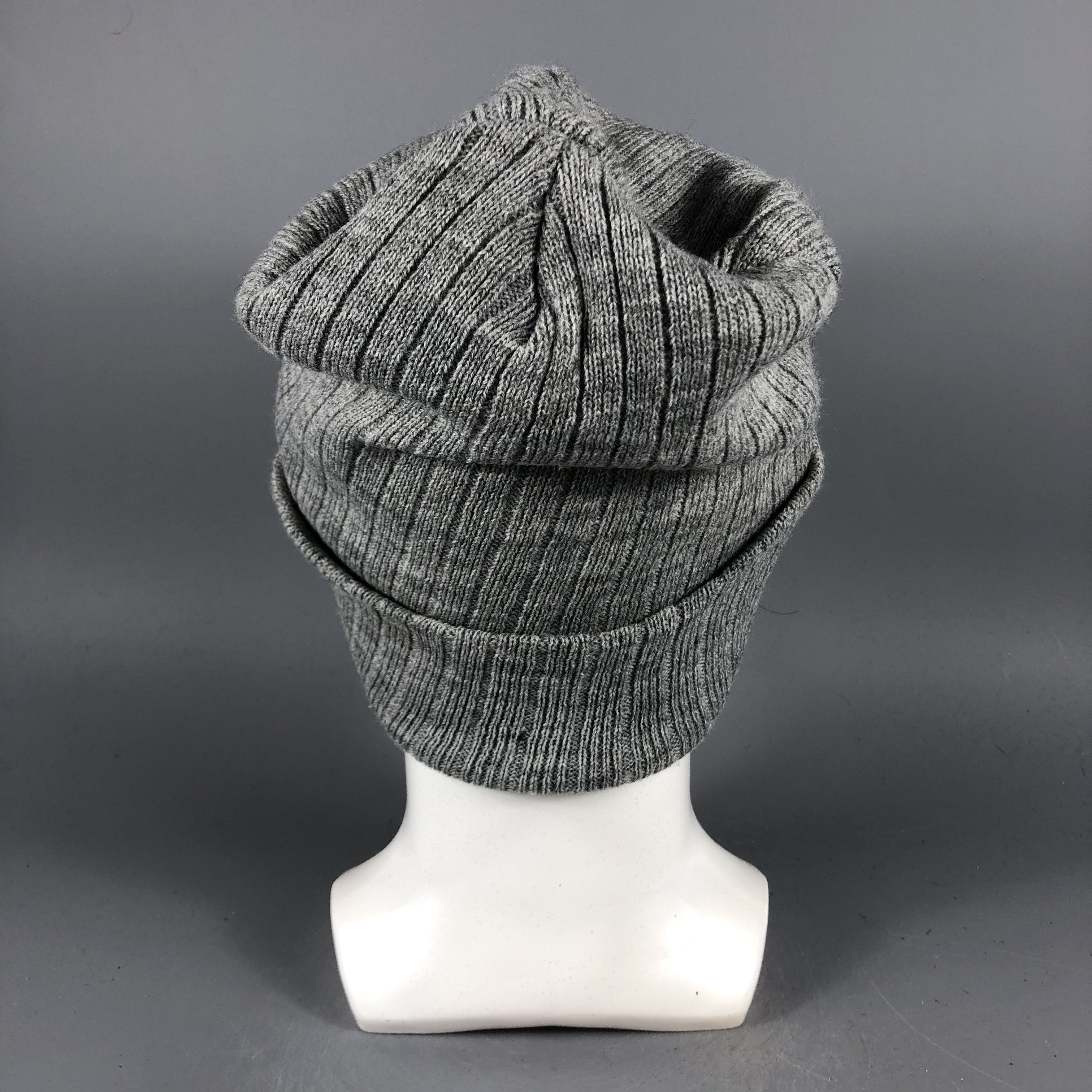 Japanese Brand × Vintage Yanmar Grey Beanie Snow Hat Snow Cap -D1061 Size ONE SIZE - 3 Thumbnail
